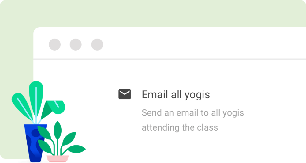 Email all yogis
