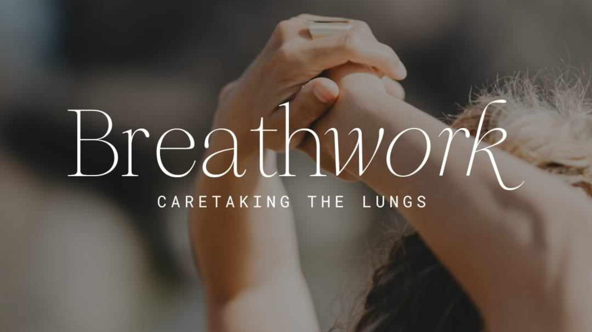 Changed Date BREATHWORK WORKSHOP - CLEARING THE LUNGS WITH MICHELLE