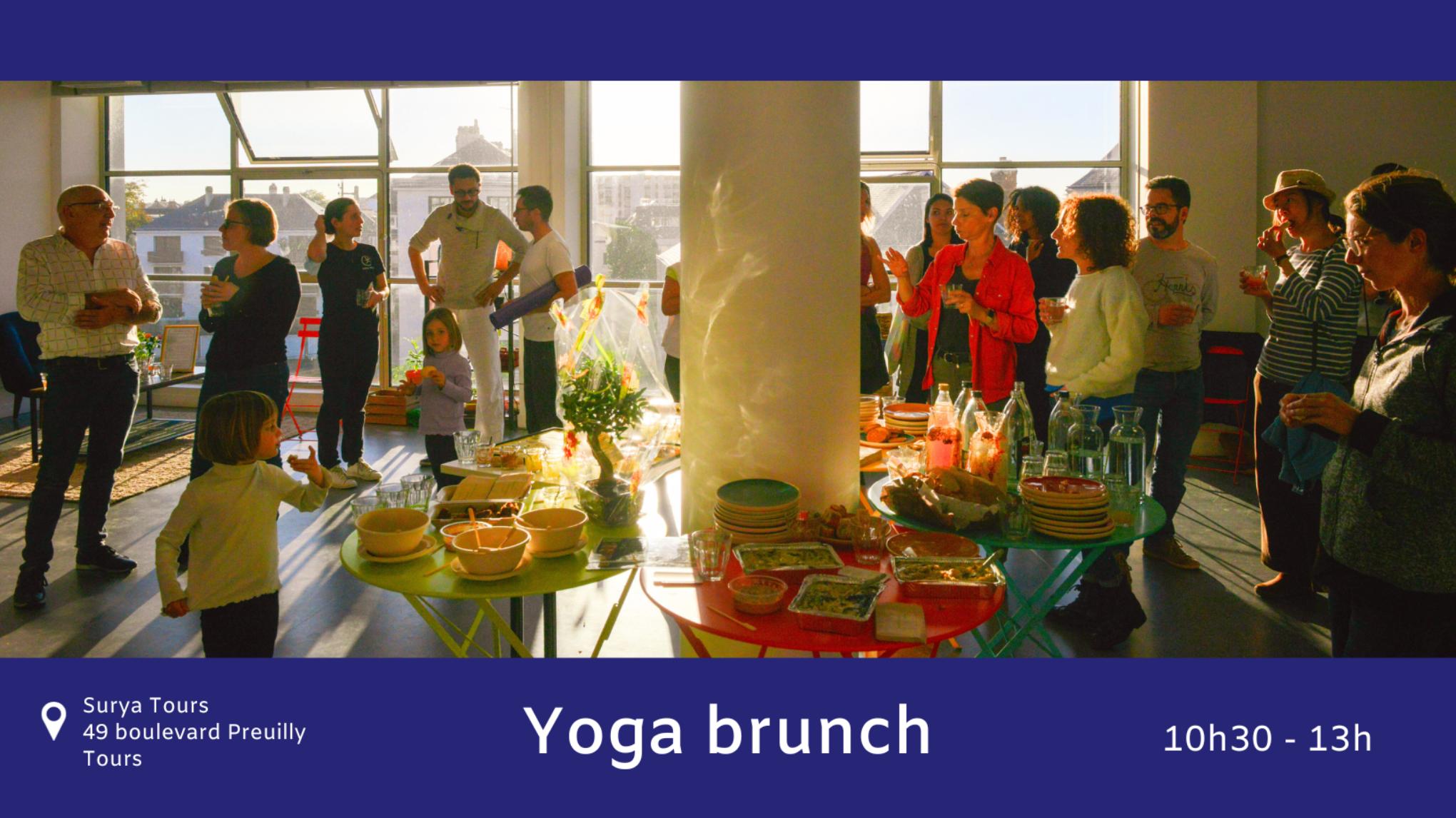 Yoga + brunch | Détente et convivialité  [GRATUIT]