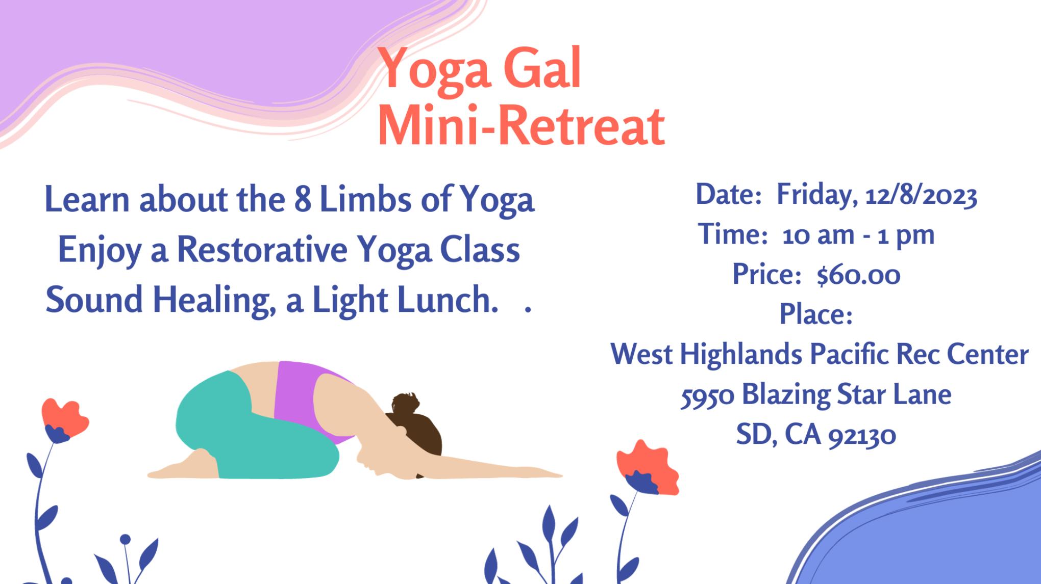 Yoga Gal Mini-Retreat