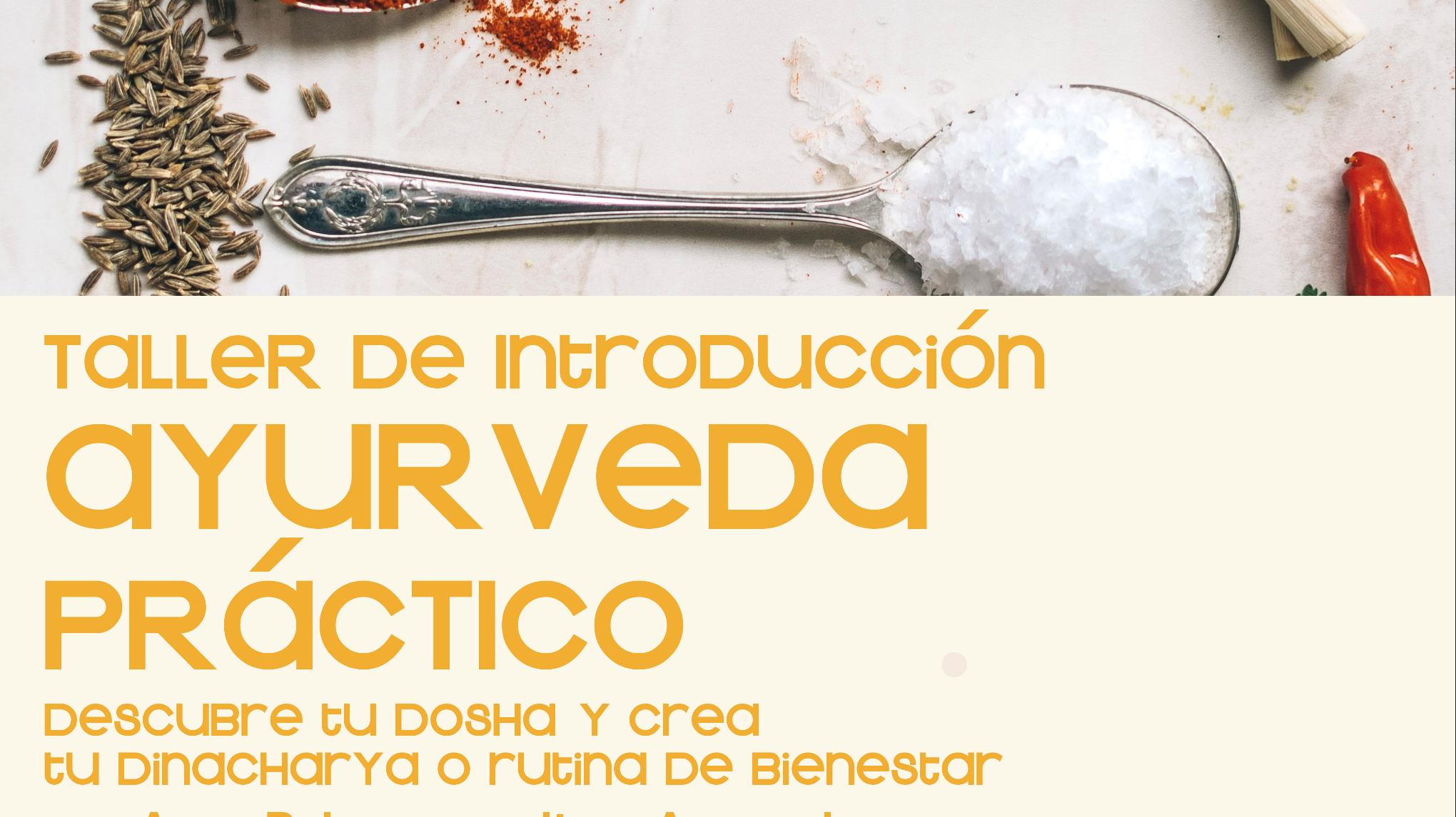 Taller: Iniciación práctica al Ayurveda