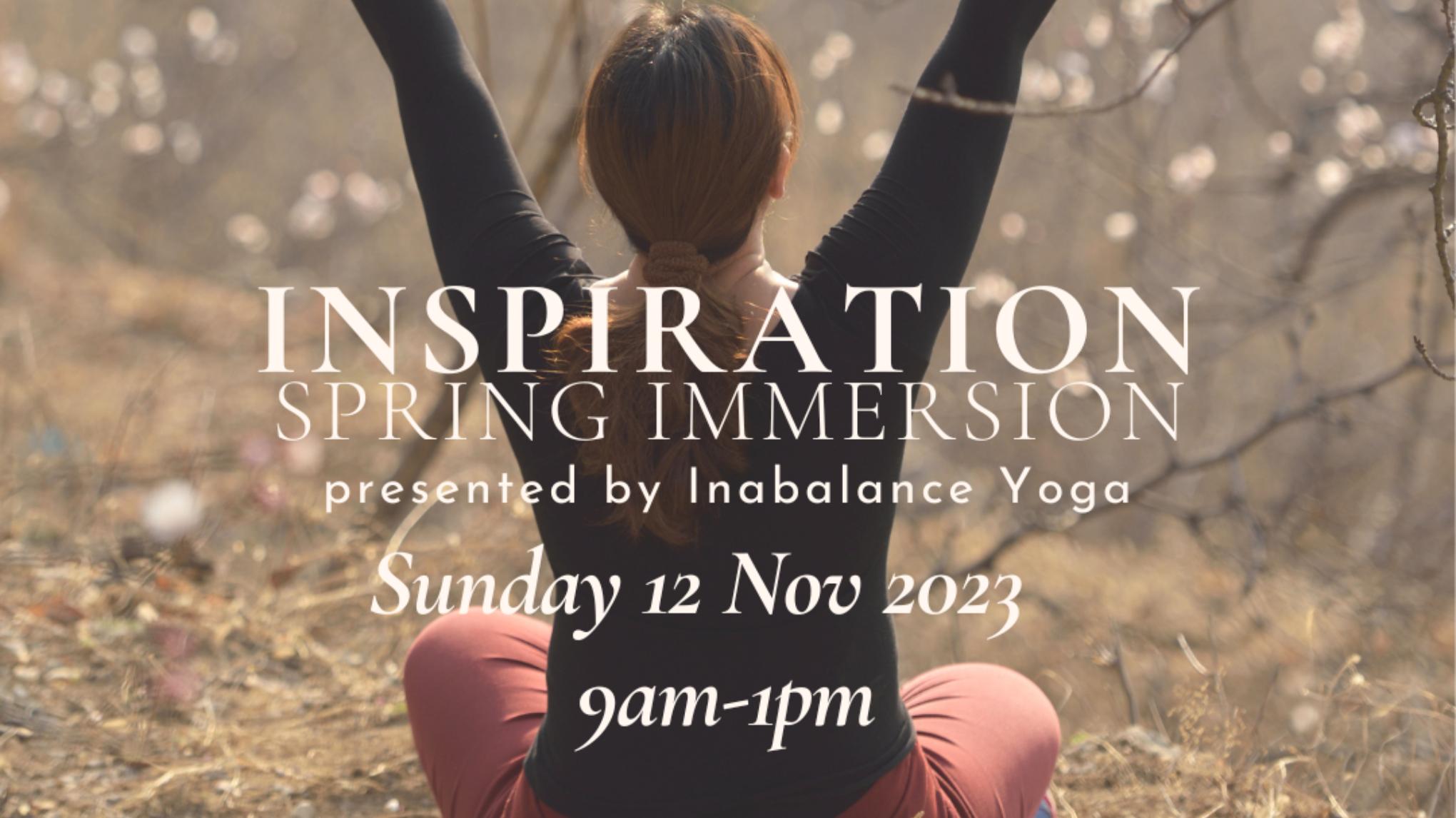 Inspiration-Spring Immersion