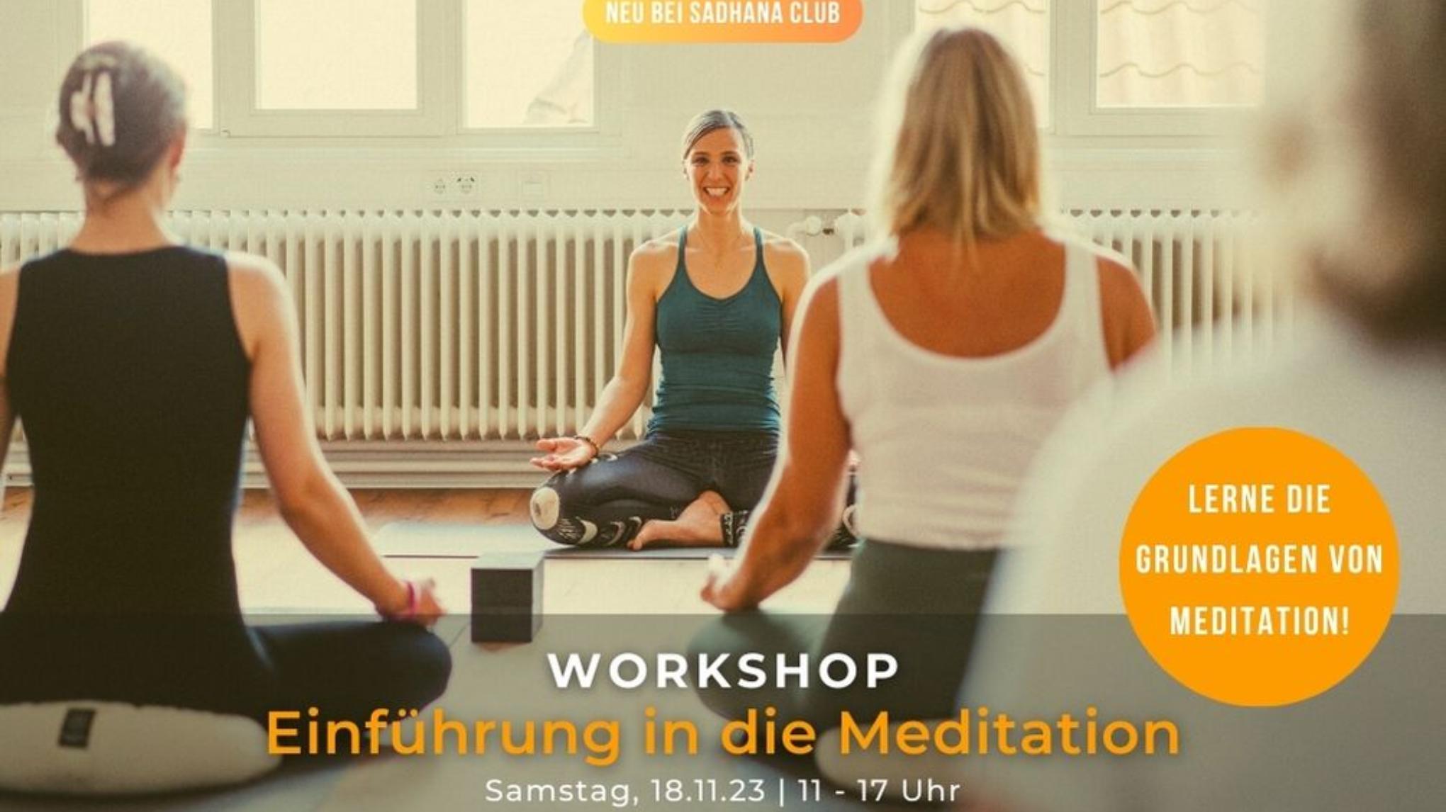 Workshop: Einführung in die Meditation