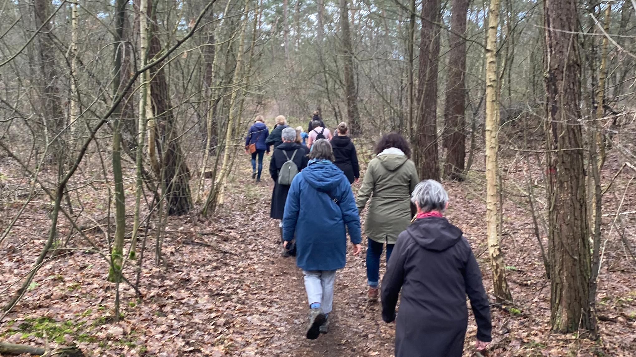 Stiltewandeling ism Tanja van Beek