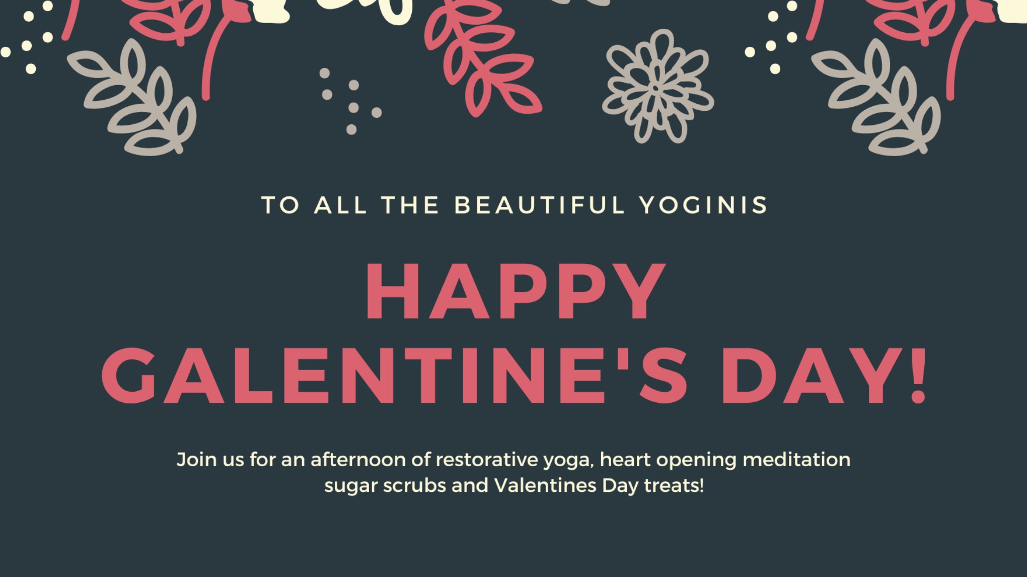 Galentine’s Day Yoga