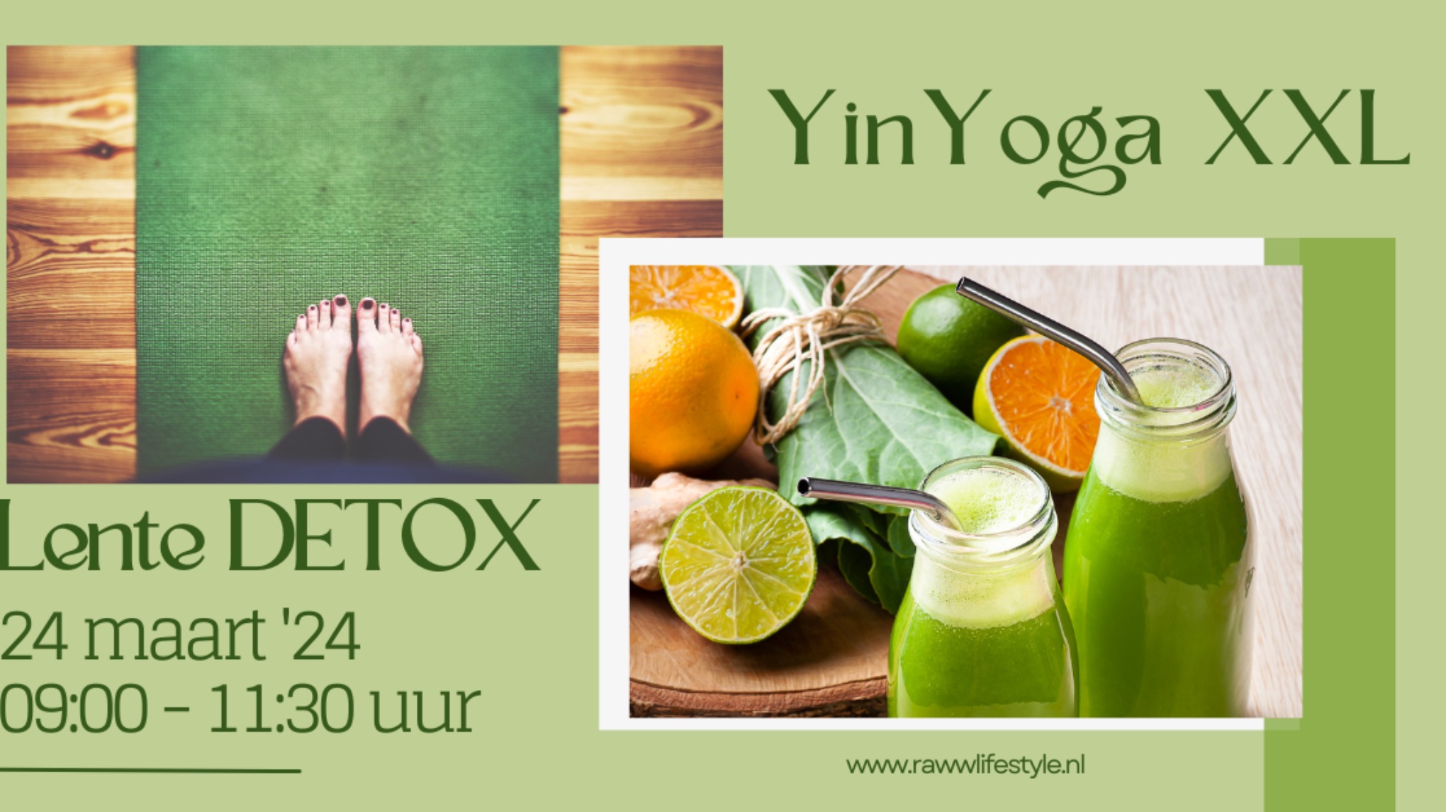 Yin Yoga XXL - Lente detox! 24 maart '24