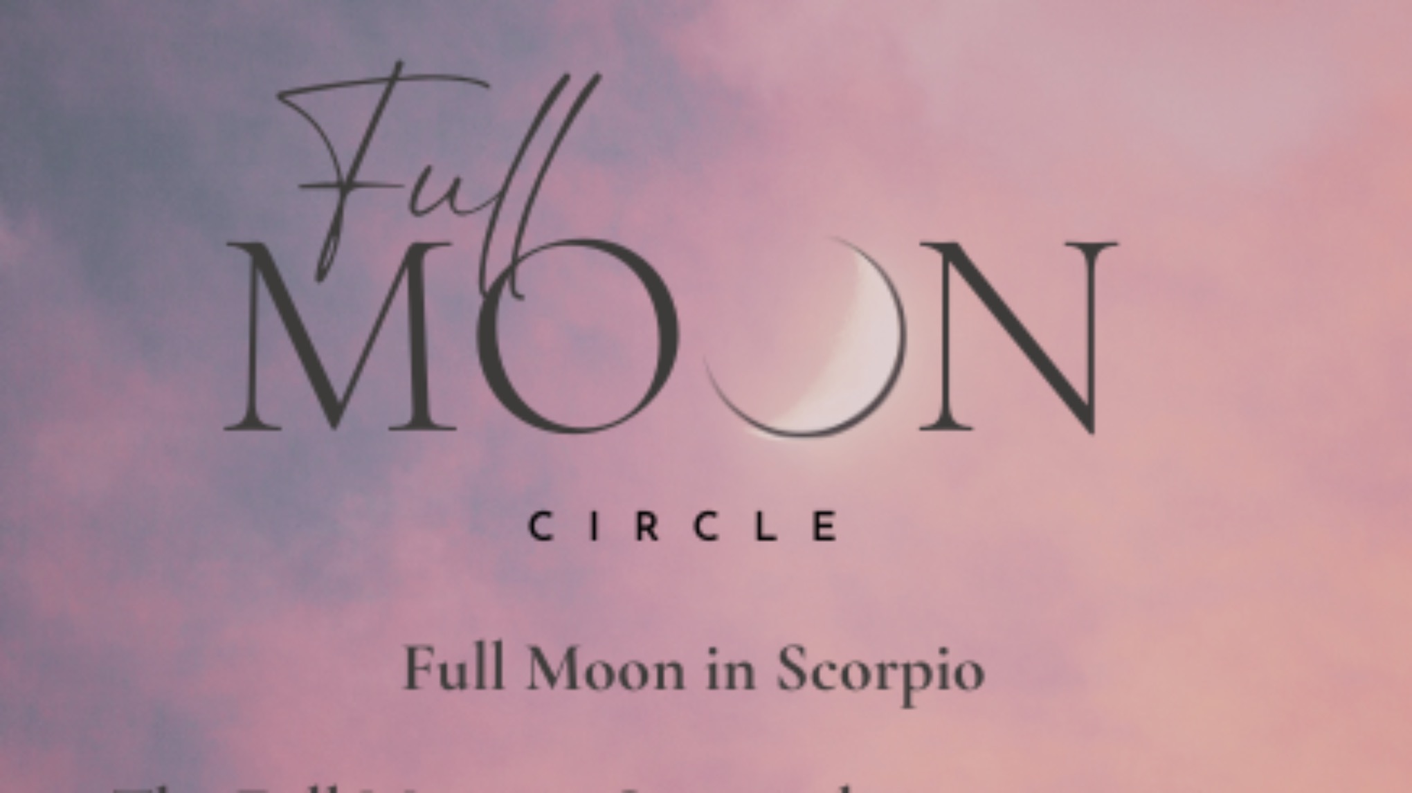 Full Moon Circle (Scorpio) by Skai Addams