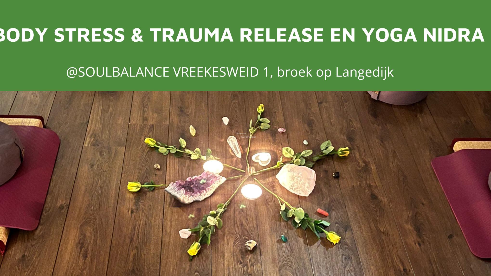 Body Stress & Trauma Release en Yoga Nidra