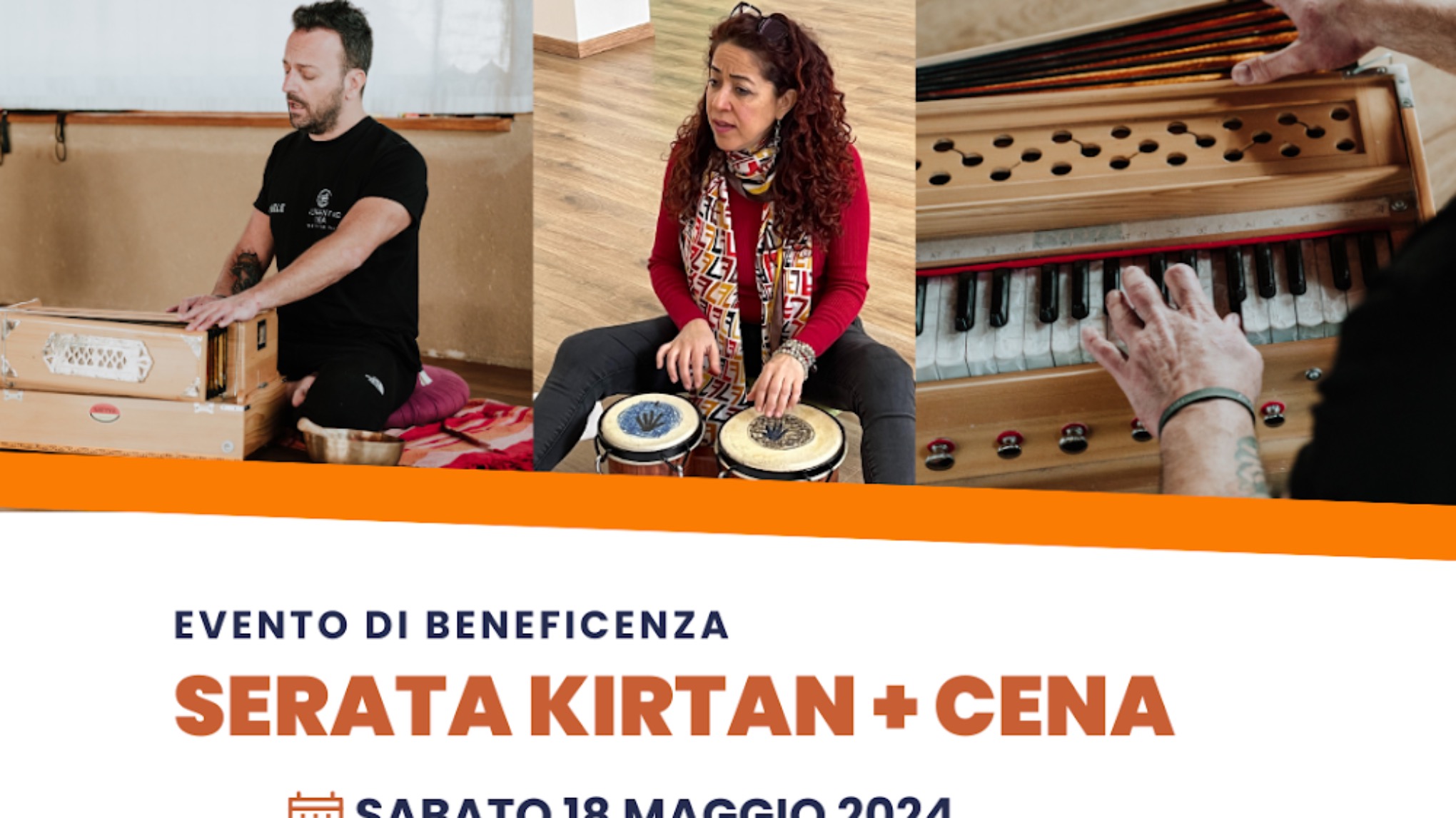 Serata Kirtan: Espandi il Cuore con Canti e Cena