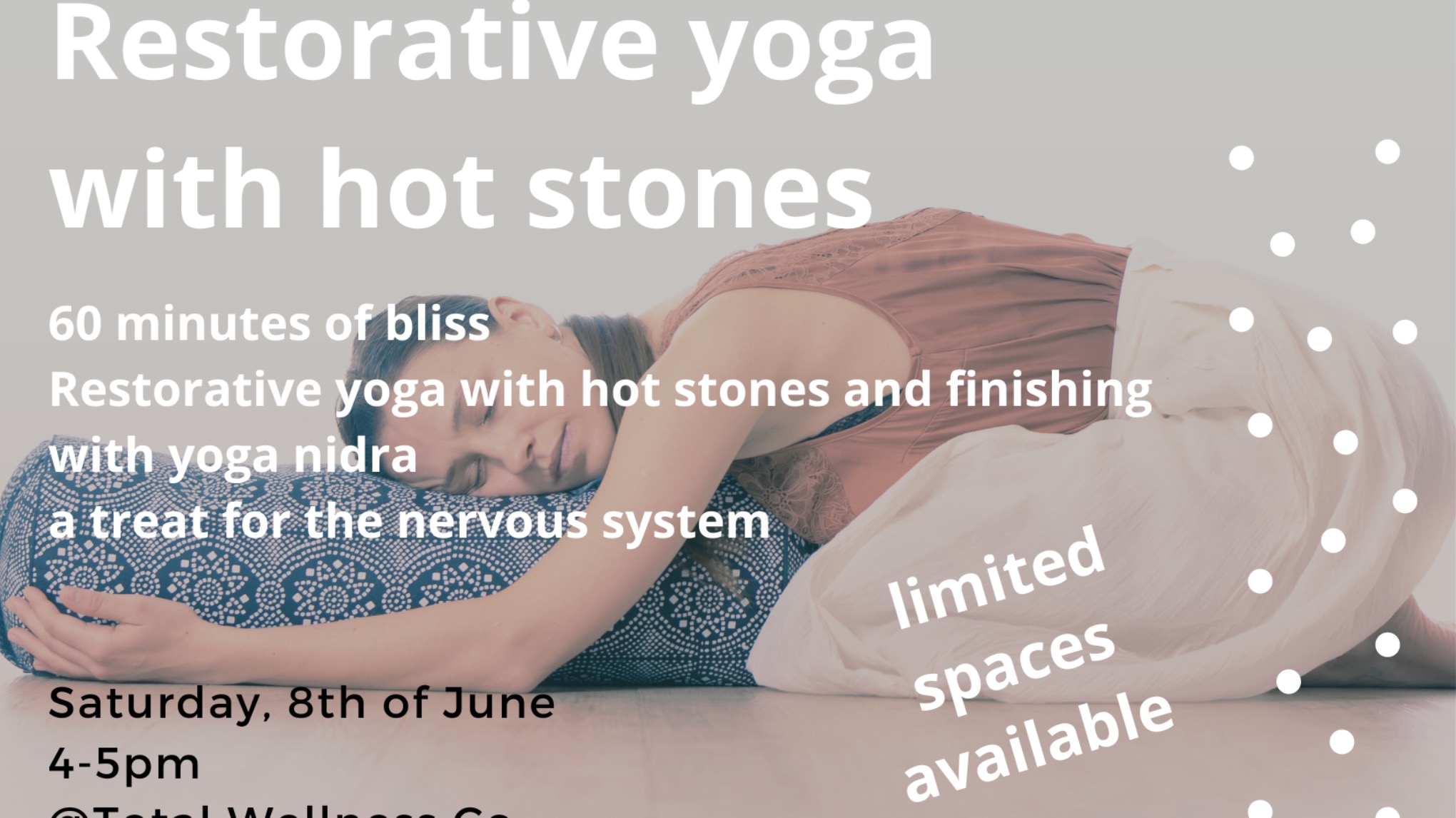 Restorative Yoga with Hot Stones