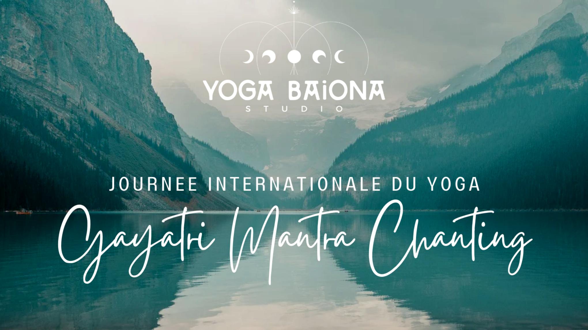 GAYATRI MANTRA CHANTING (Journée internationale du Yoga)