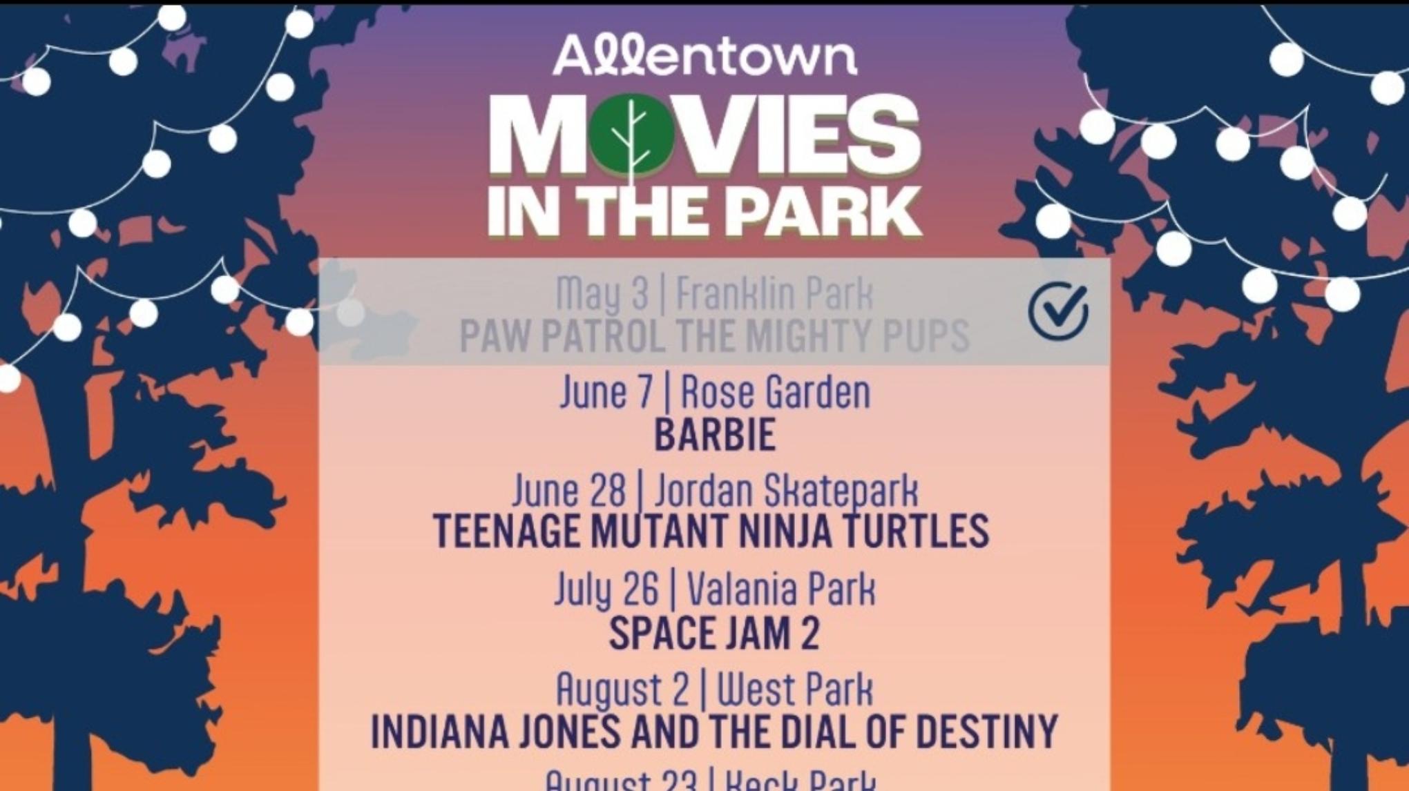 Movies in the Park at Jordan Park