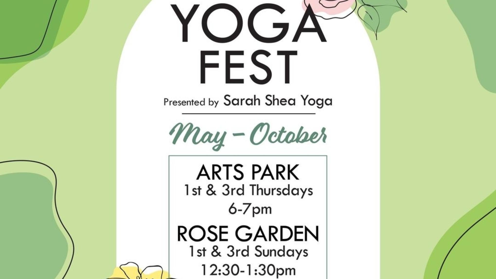 Yoga Fest at Rose Garden Gentle Flow