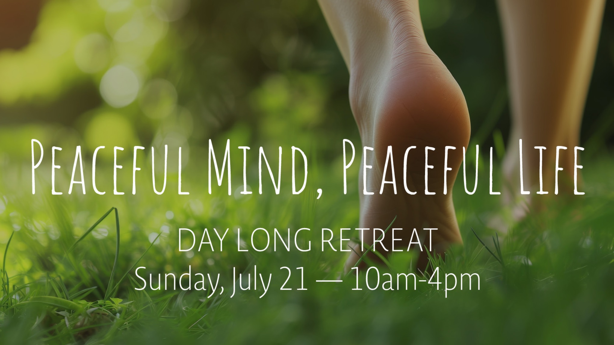 Peaceful Mind, Peaceful Life | Jul 21