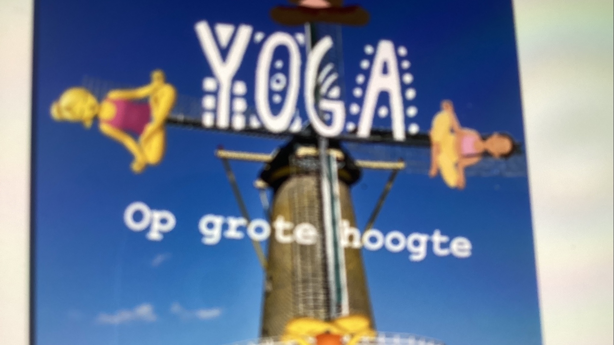 Yin Yang yoga op grote hoogte