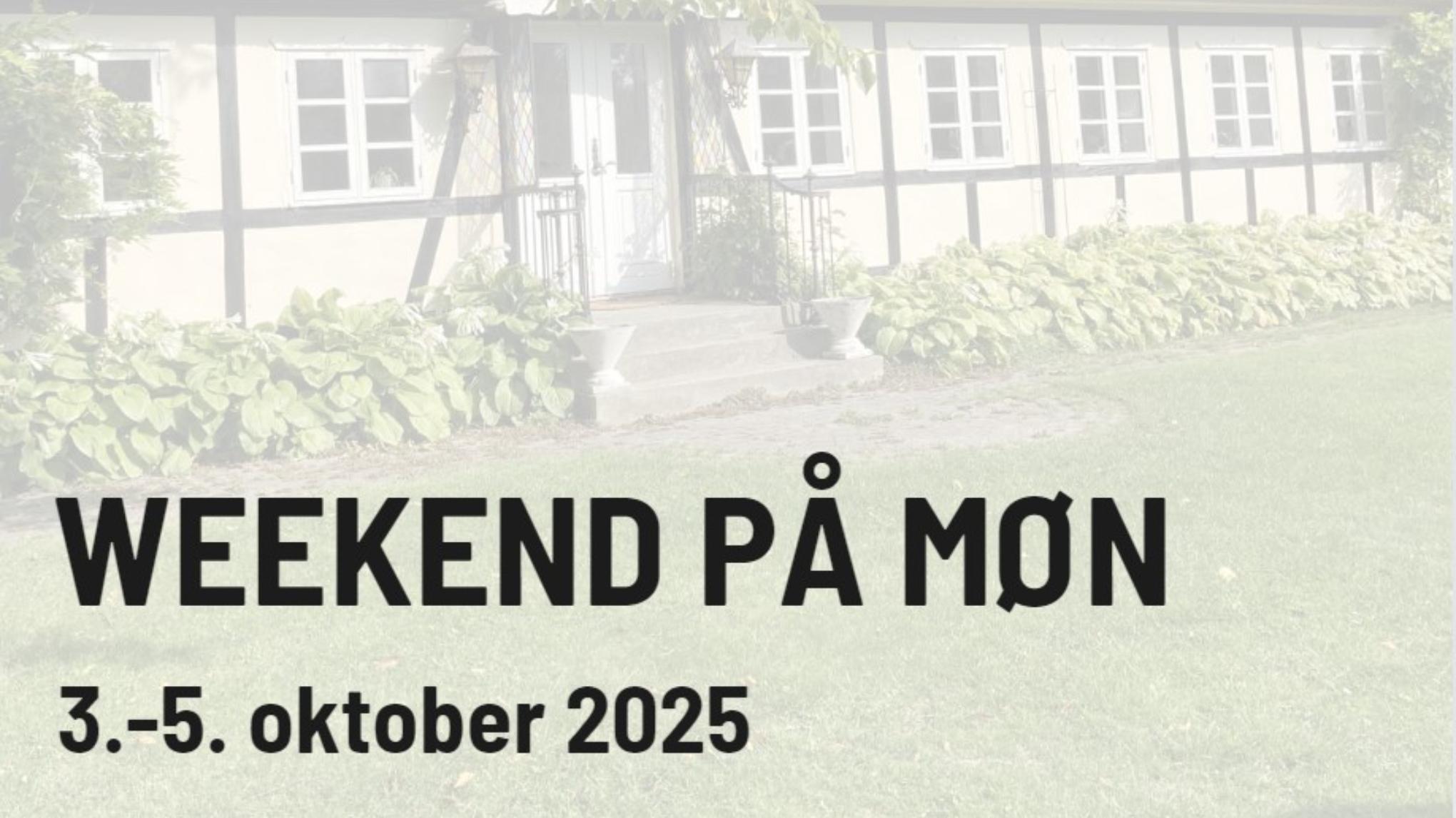 Weekend på Møn