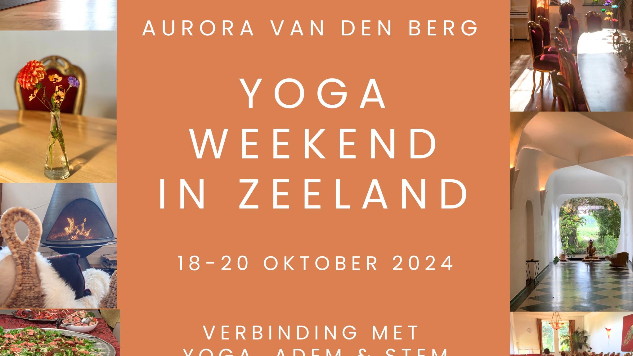 Herfst retraite VERBINDING met yoga, adem en stem