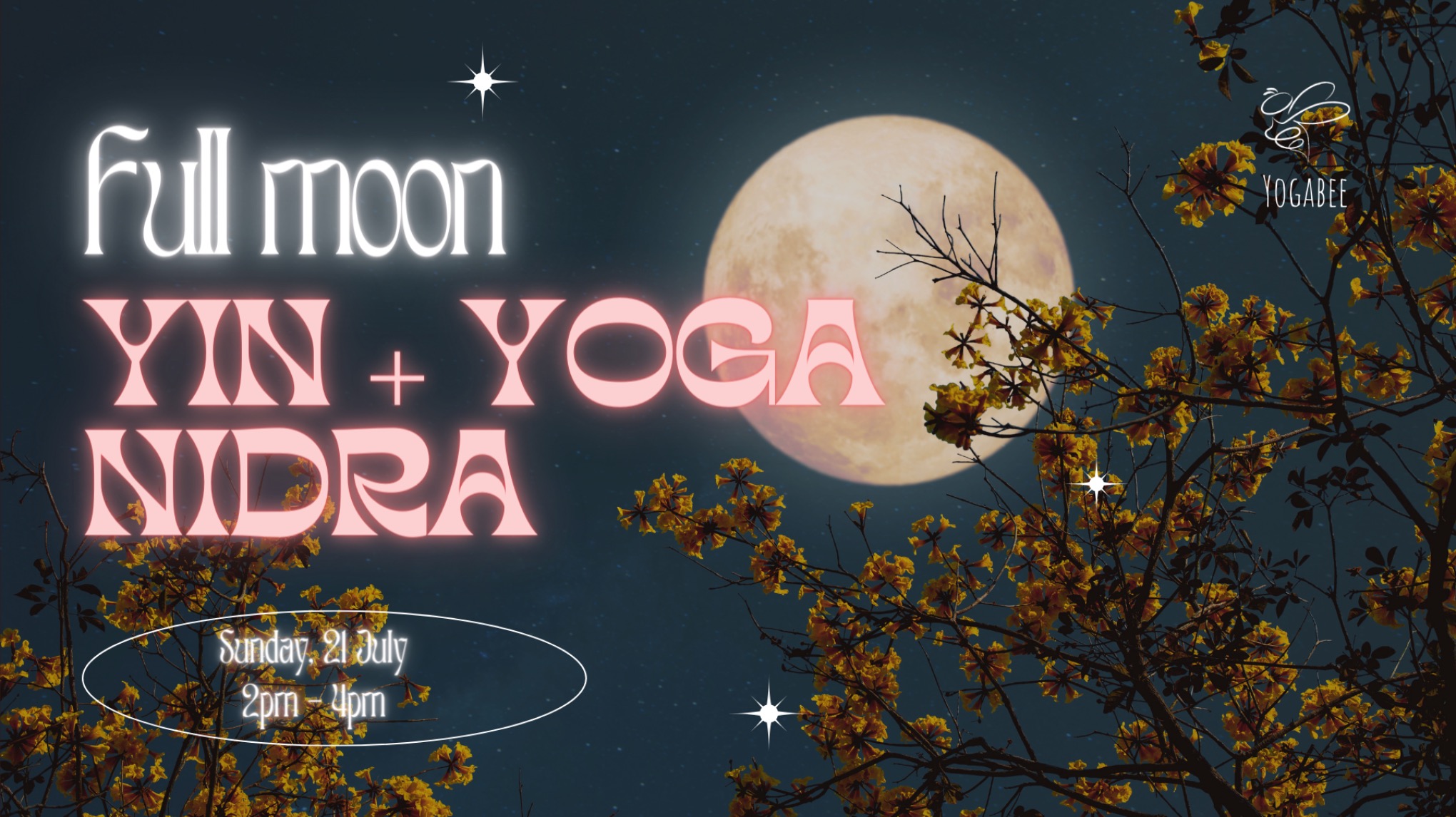 Full Moon Yin + Yoga Nidra - Sunday Session