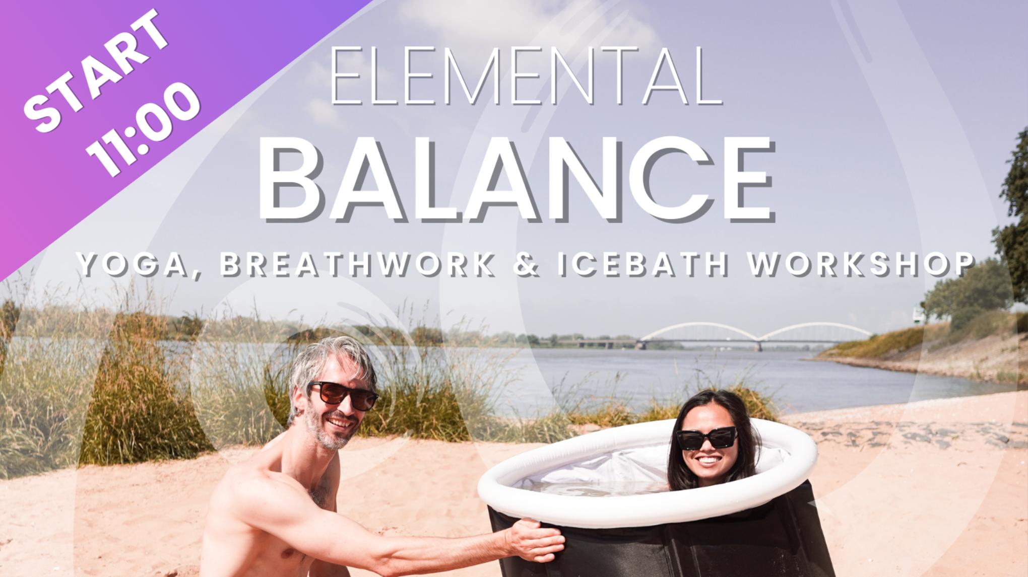 Elemental Balance: A 2.5-Hour Healing Yoga, Breathwork, and Ice Bath