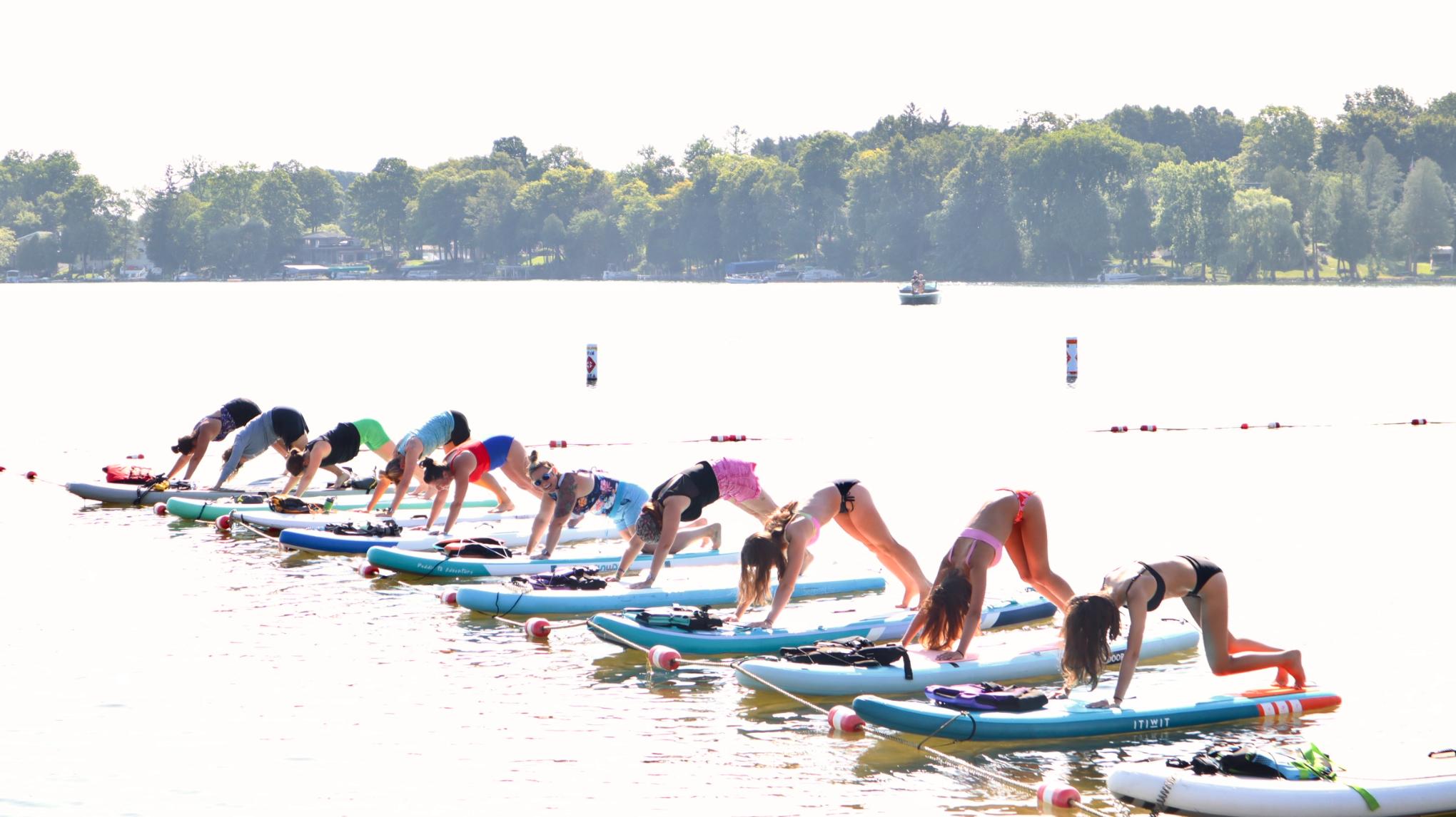 Stand Up Paddle Board (SUP) Yoga