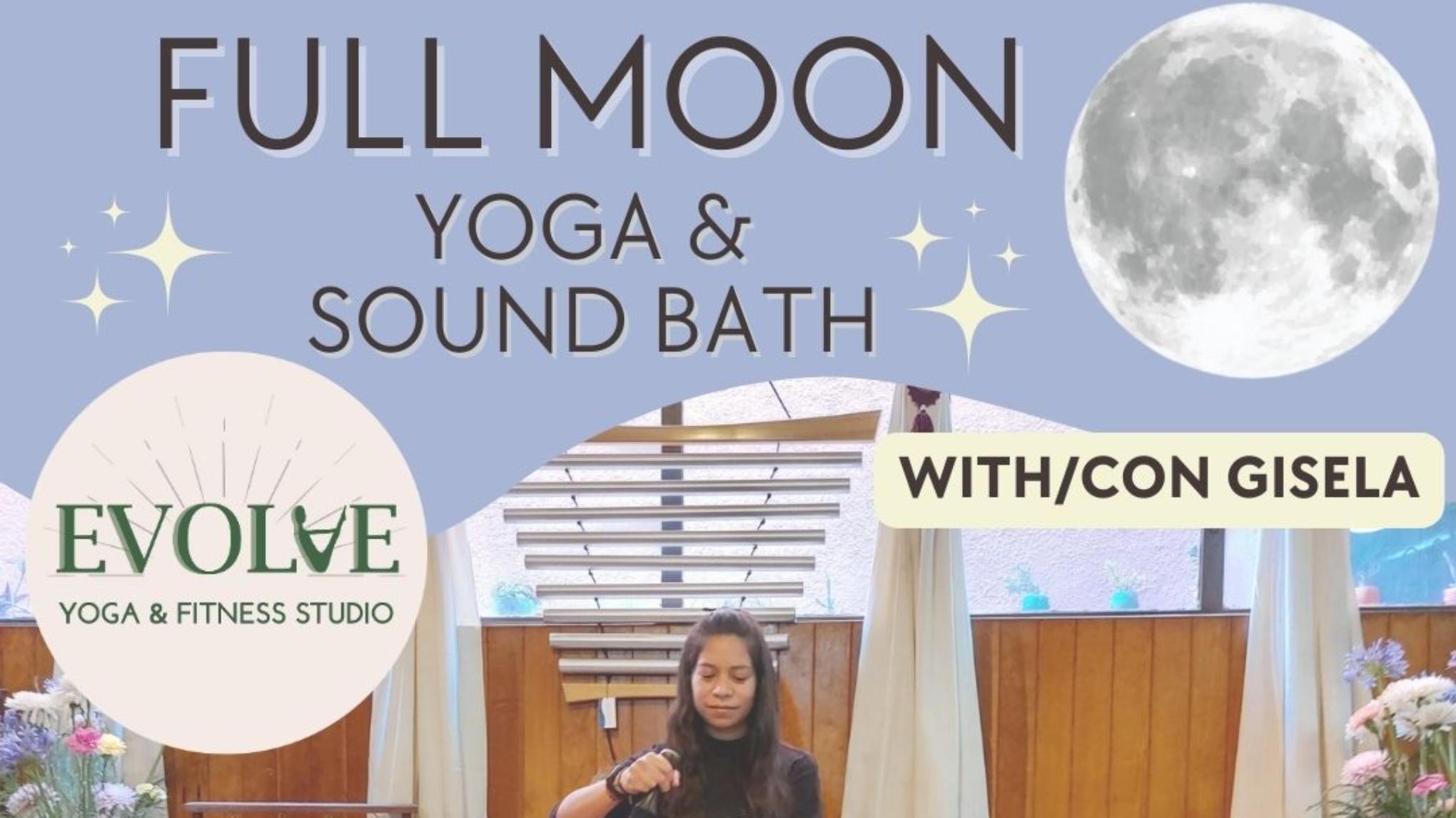 Full Moon Yoga & Sound Bath