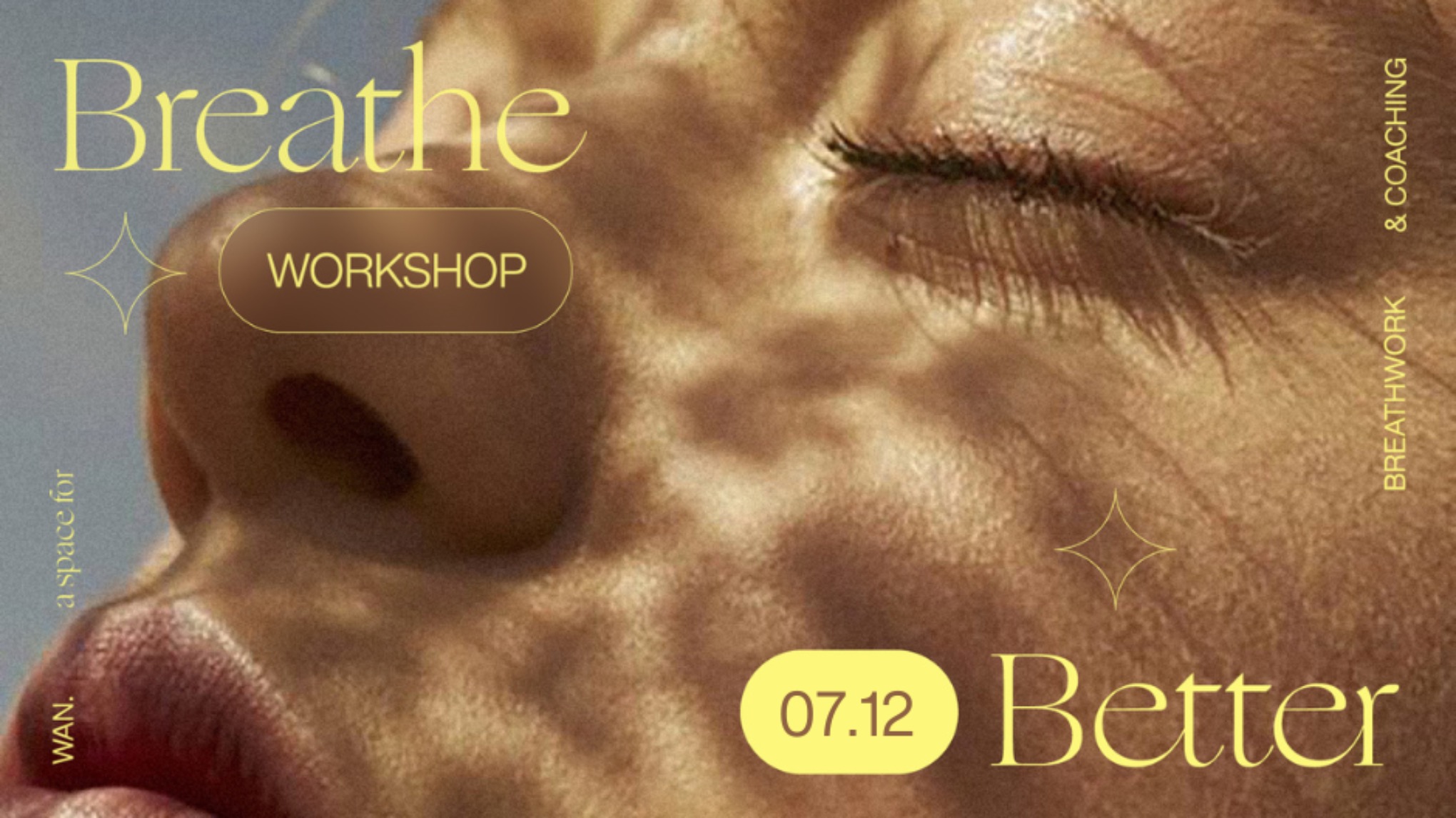 Ademworkshop: Breathe better - Brugge