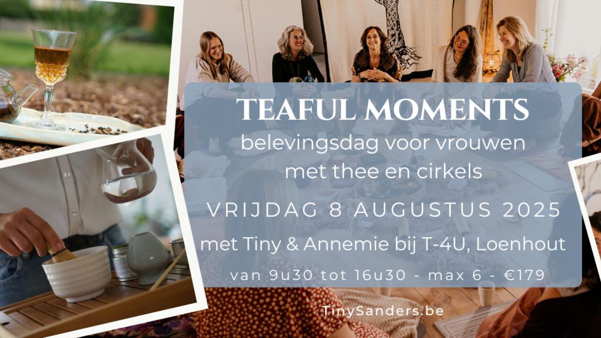 Teaful Moments - belevingsdag met thee en cirkels