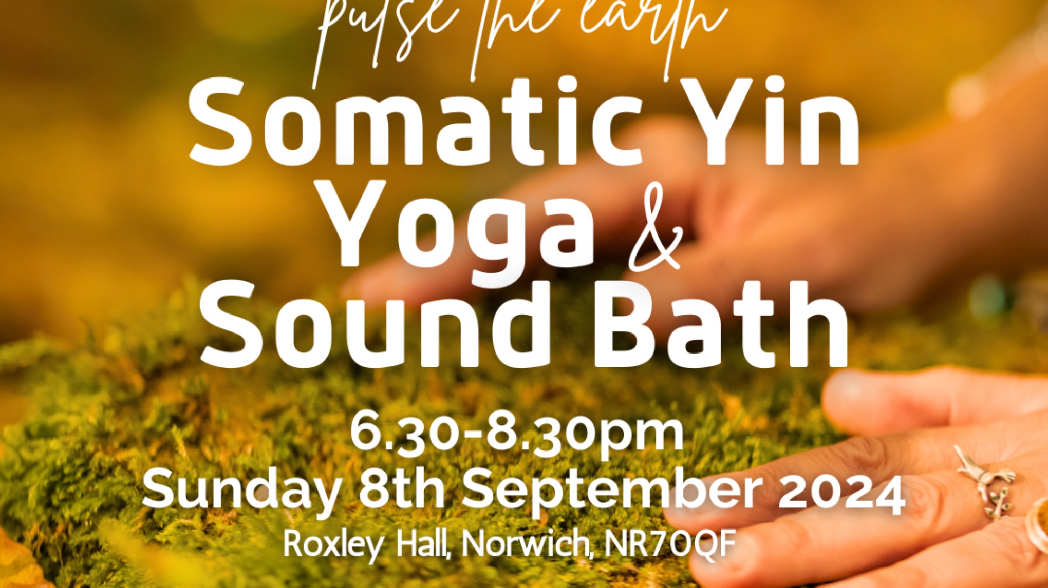 Somatic Yin Yoga And Sound Bath : the Pulse of the Earth