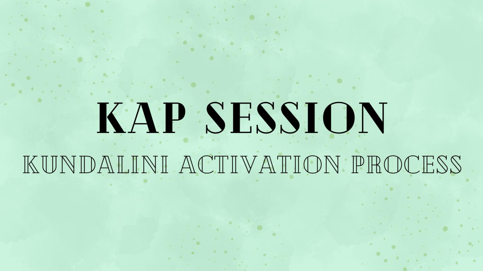 KAP (Kundalini Activation Process)