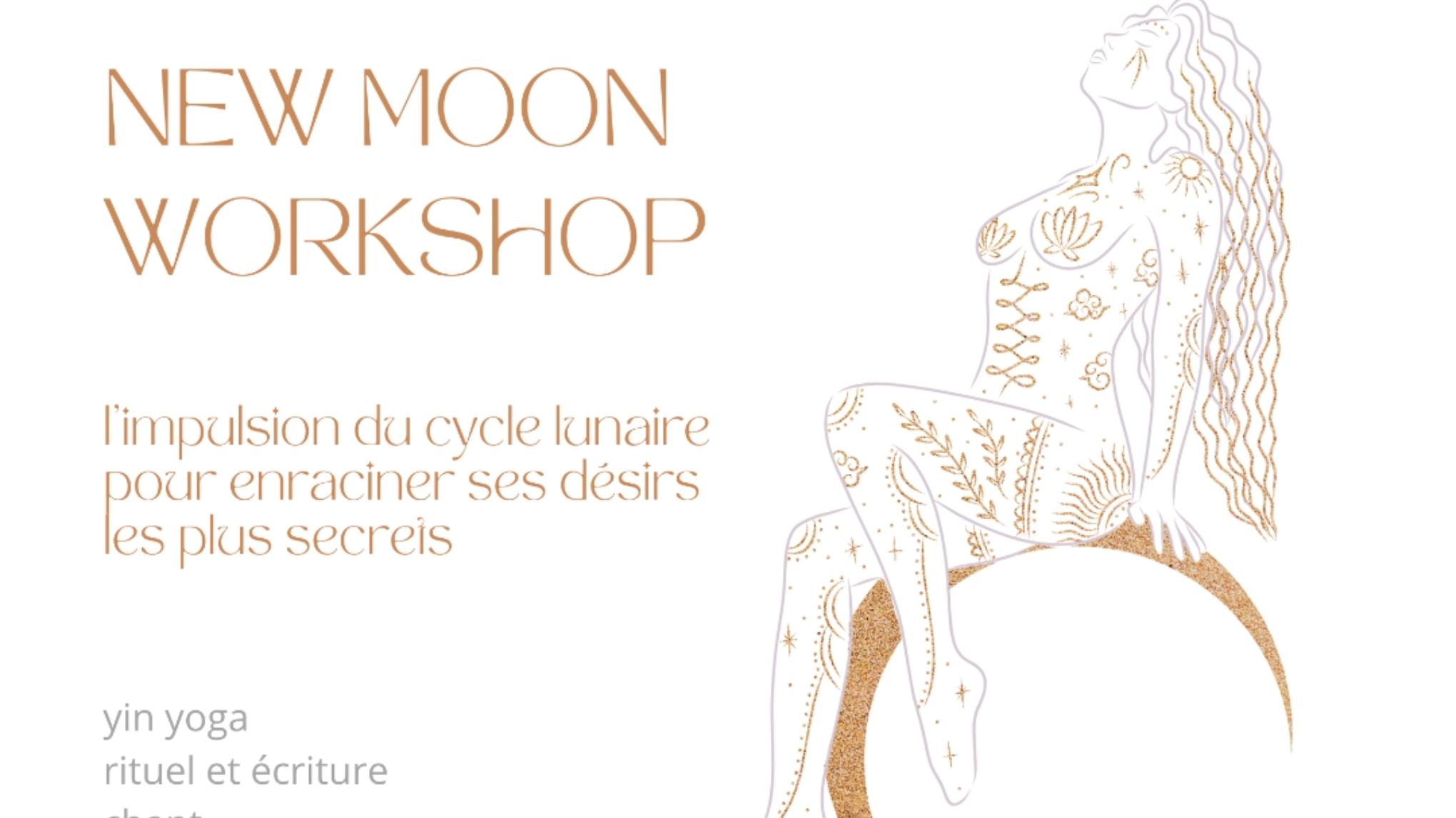 NEW MOON WORKSHOP -  Yin yoga et rituel de nouvelle lune