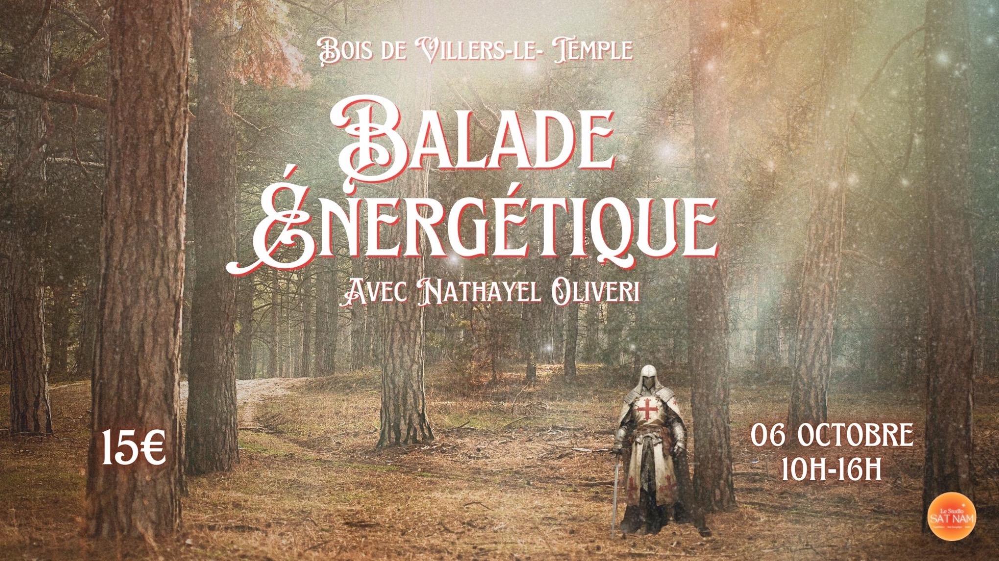 Balade énergétique dans les bois de Villers-le-Temple avec Nathayel Oliveri