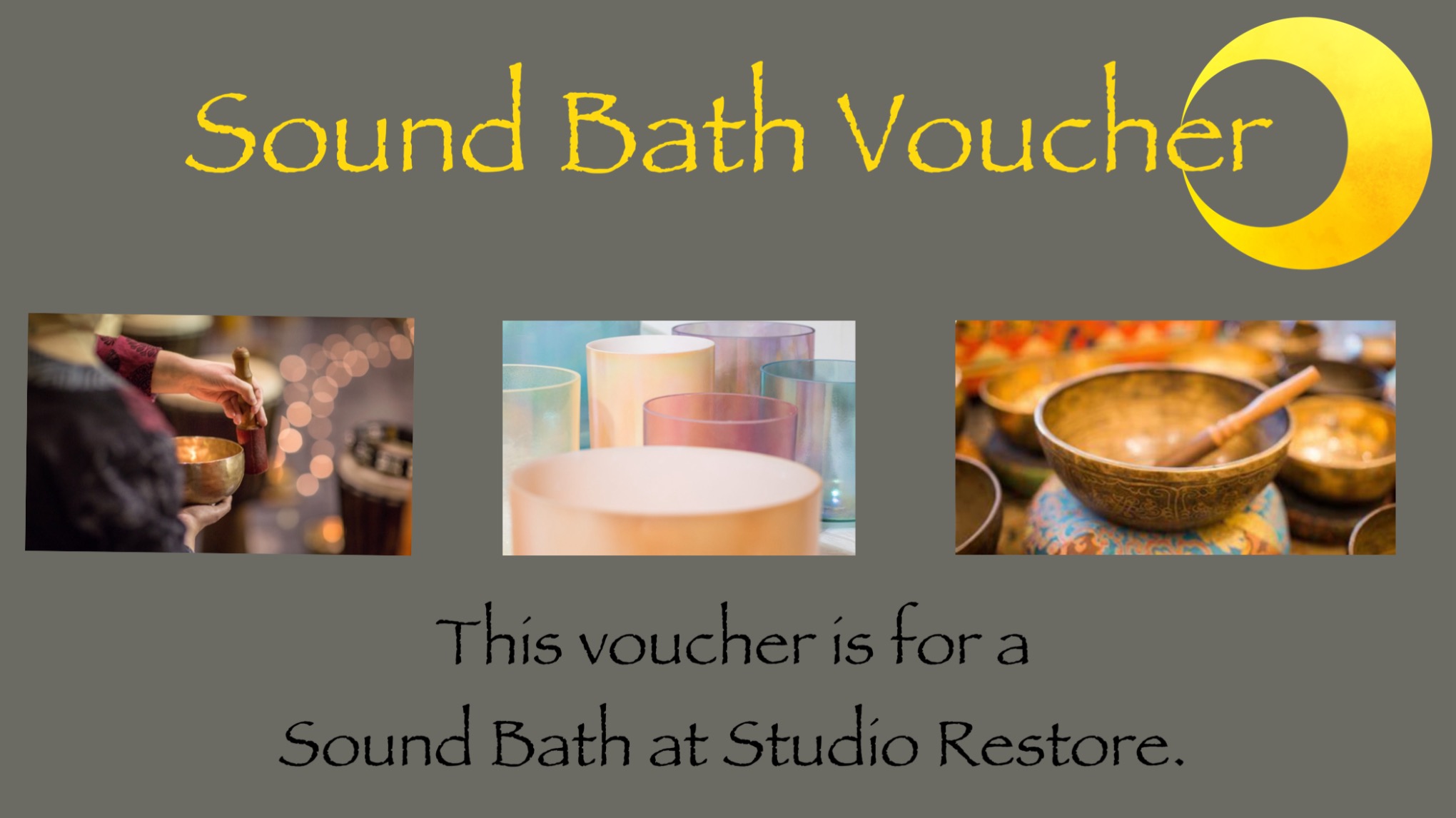 Sound Bath Voucher