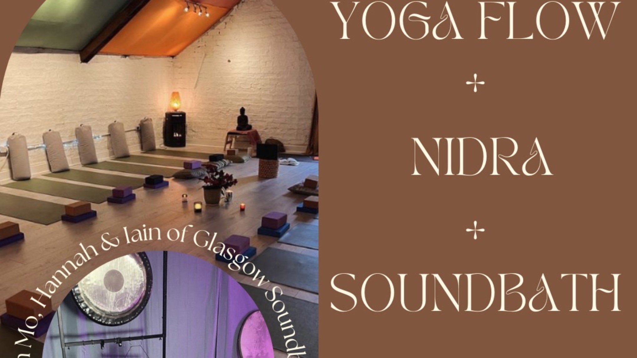 Autumnal softening yoga flow to stillness, Nidra and Soundbath