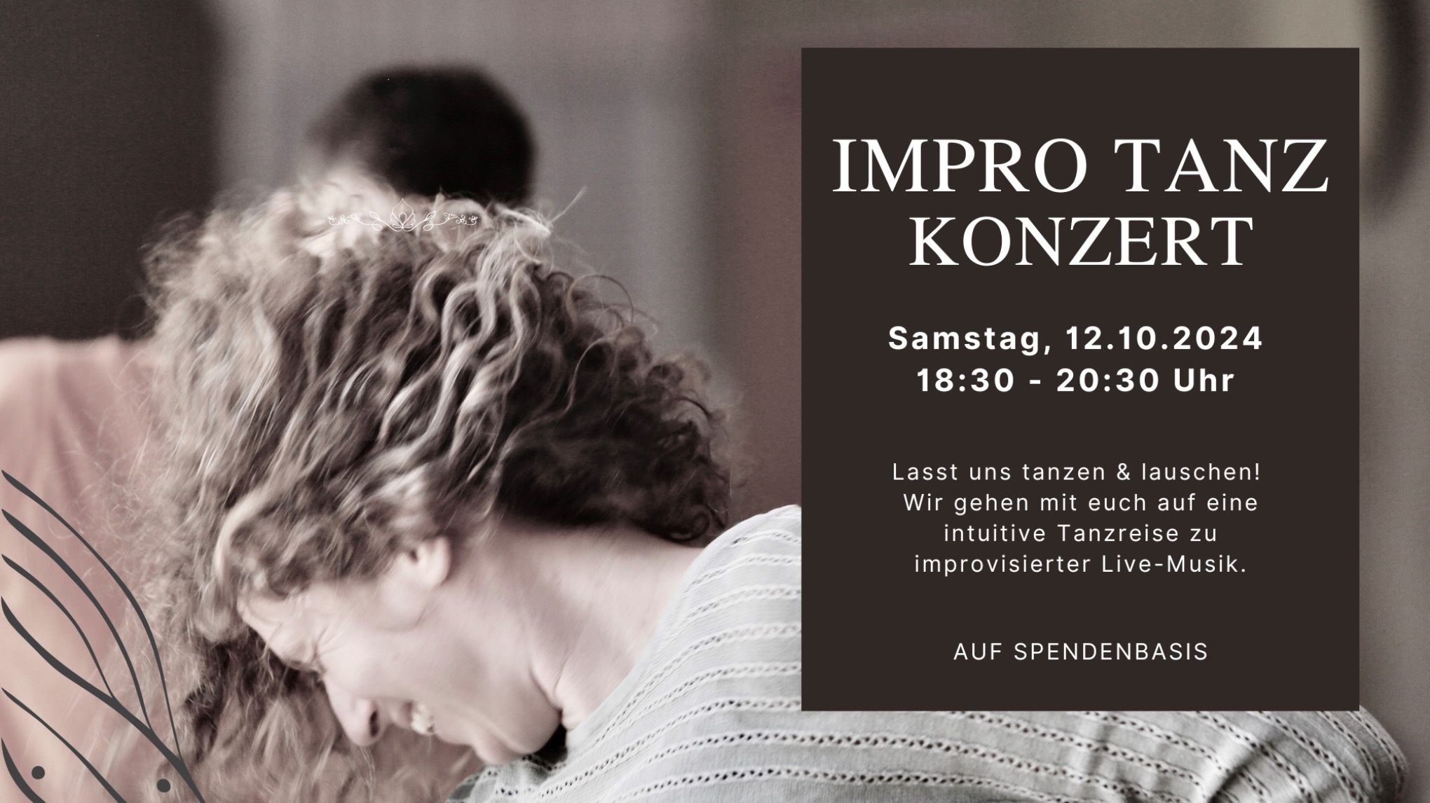 Tanz Impro Konzert mit Live Musik