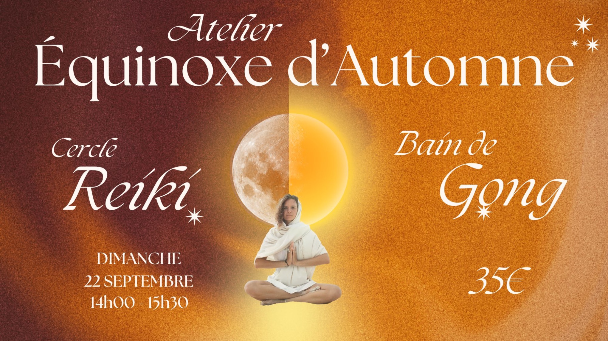 Atelier Equinoxe D'Automne - Bain de Gong et Cercle Reiki