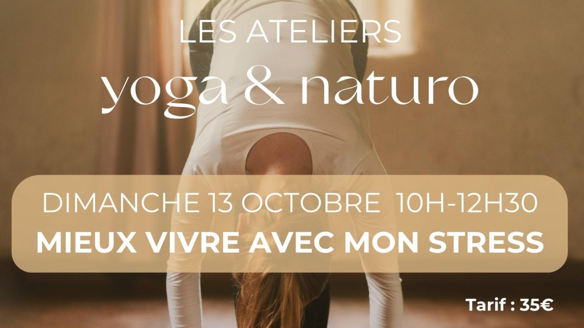 Atelier yoga&naturo : "Mieux vivre avec mon stress"