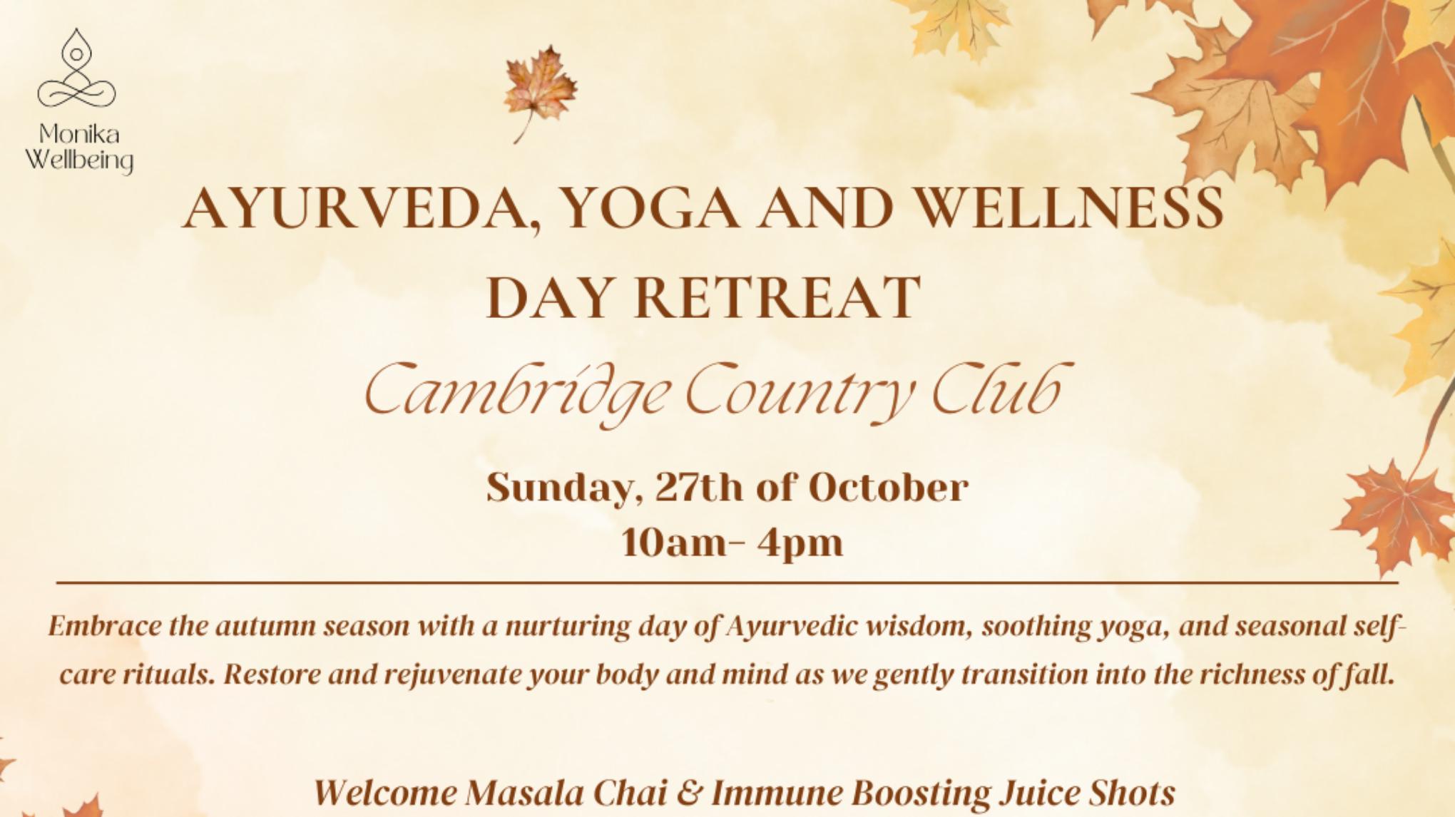 Ayurveda, Yoga and Wellness Day Retreat