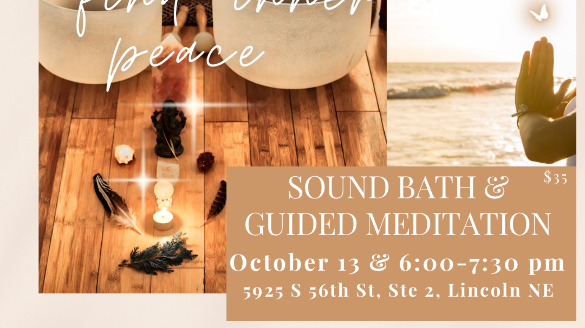 Soundbath with guided meditation