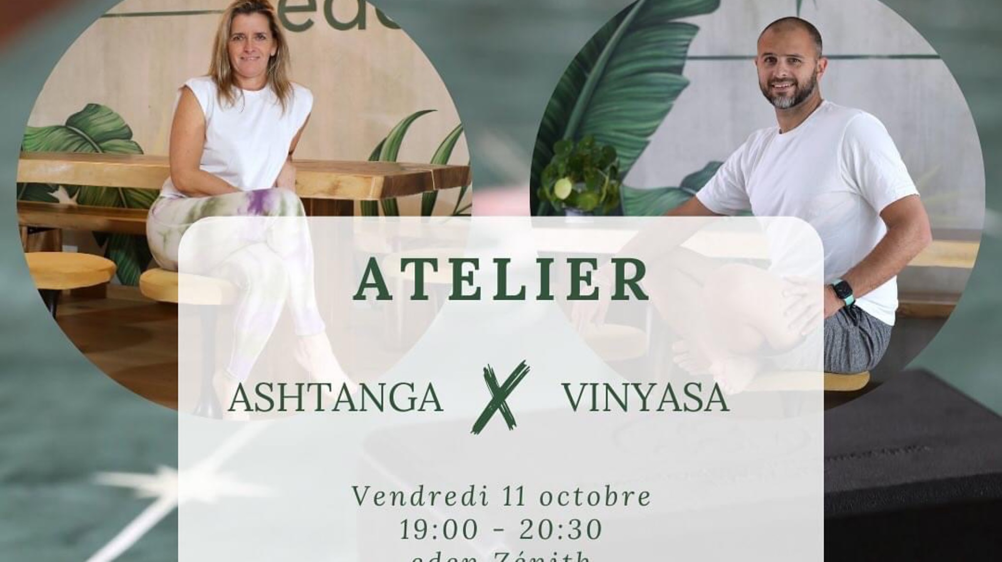 Vinyasa - Ashtanga : les bases communes, avec Arno et Elsa (Z)