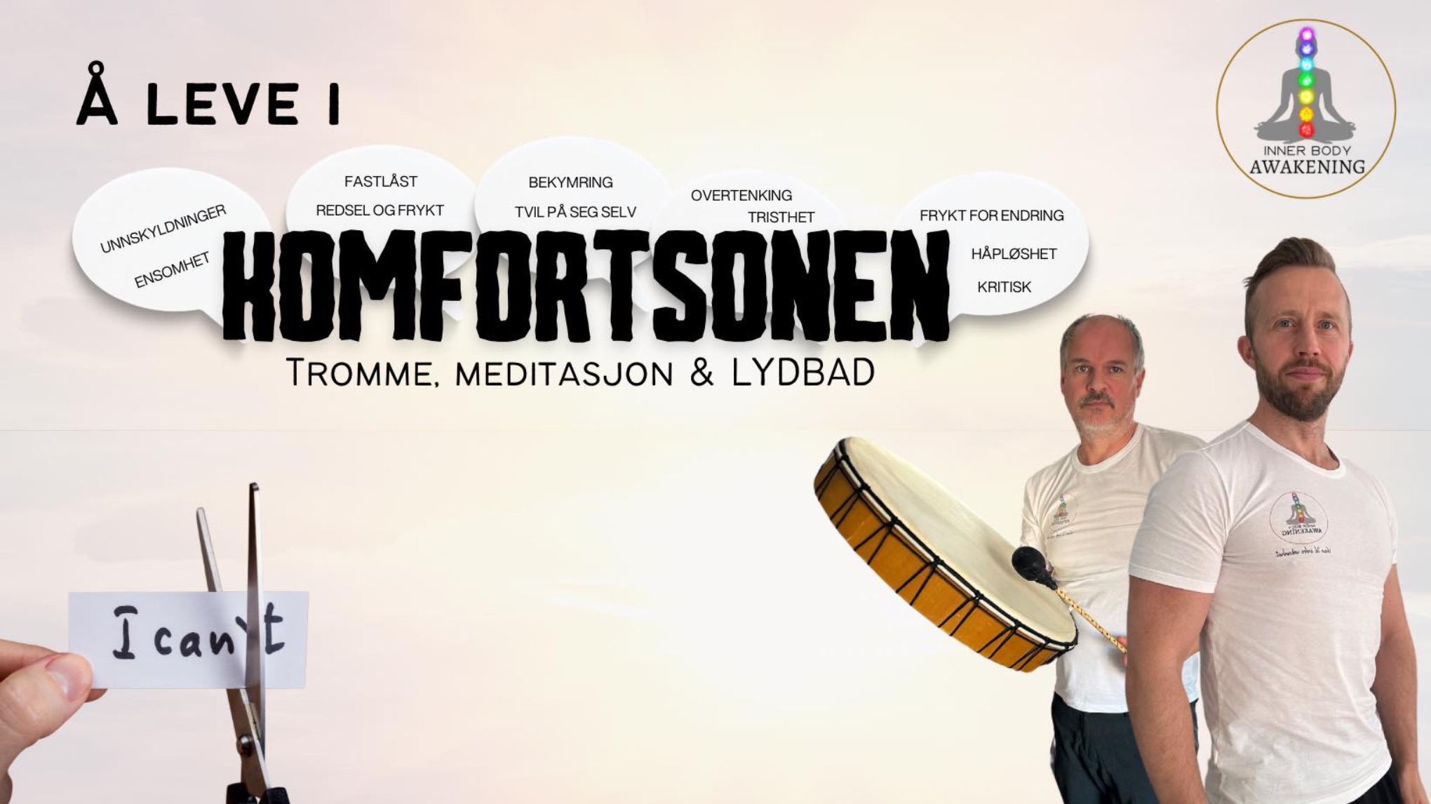 KOMFORTSONEN - Tromme ,Meditasjon & Lydbad