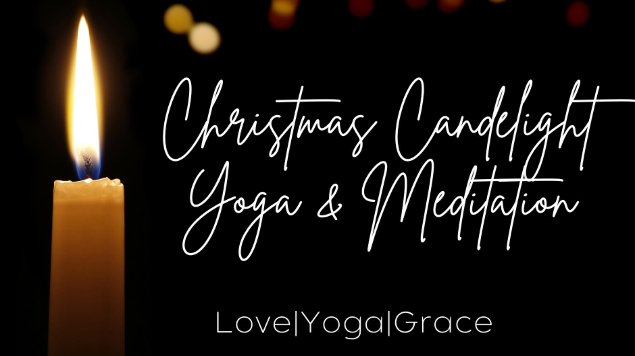 Christmas Candle Light Yin Yoga & Meditation