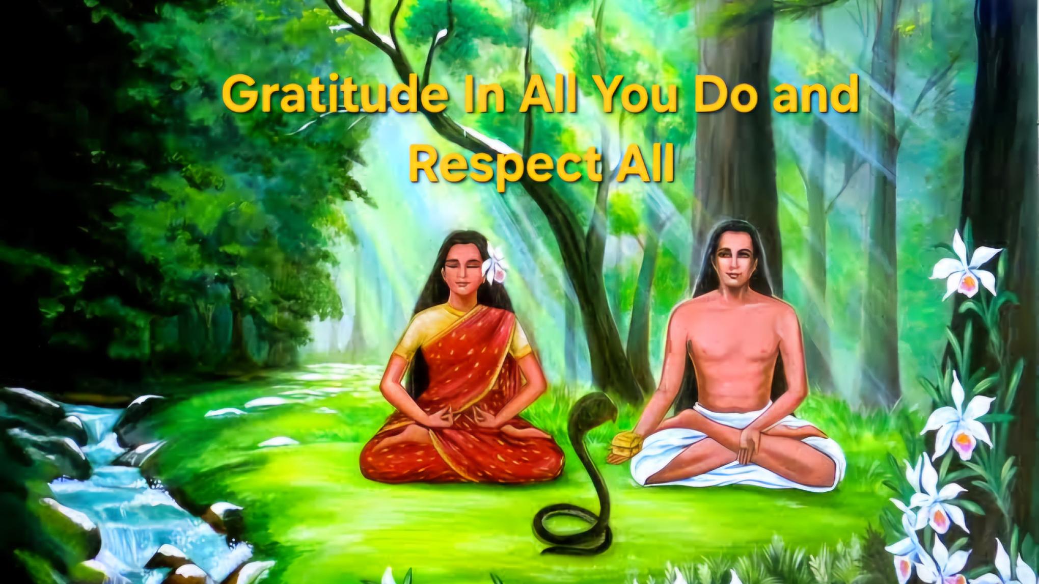 Thanksgiving and Gratitude Gathering Saadhana