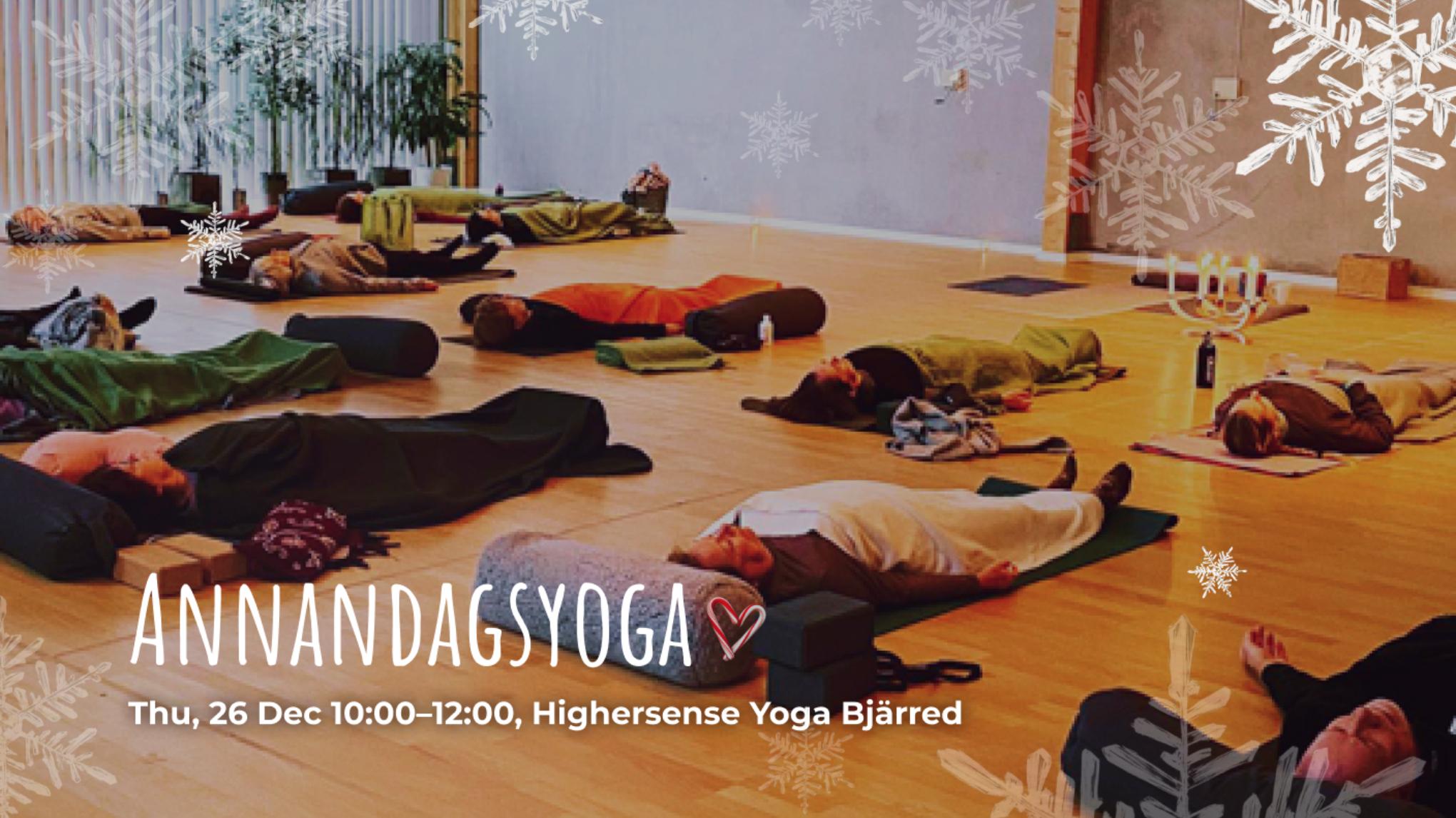 Bjärred - Annandagsyoga med en magisk överraskning❤️