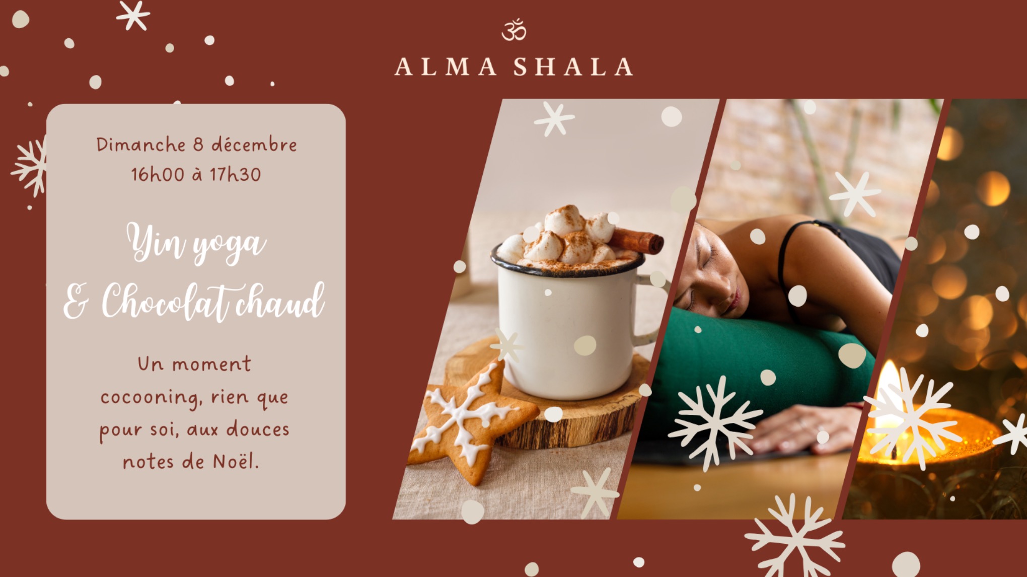 🧘‍♀️ Yin yoga & chocolat chaud 🍫