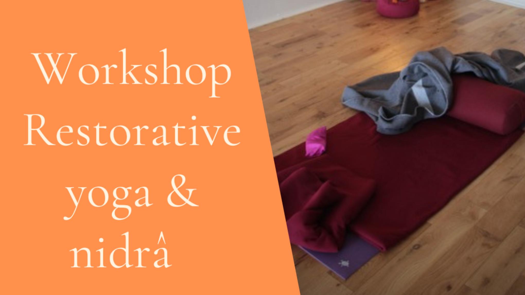 ⭐️ Stage de yoga restauratif et nidra