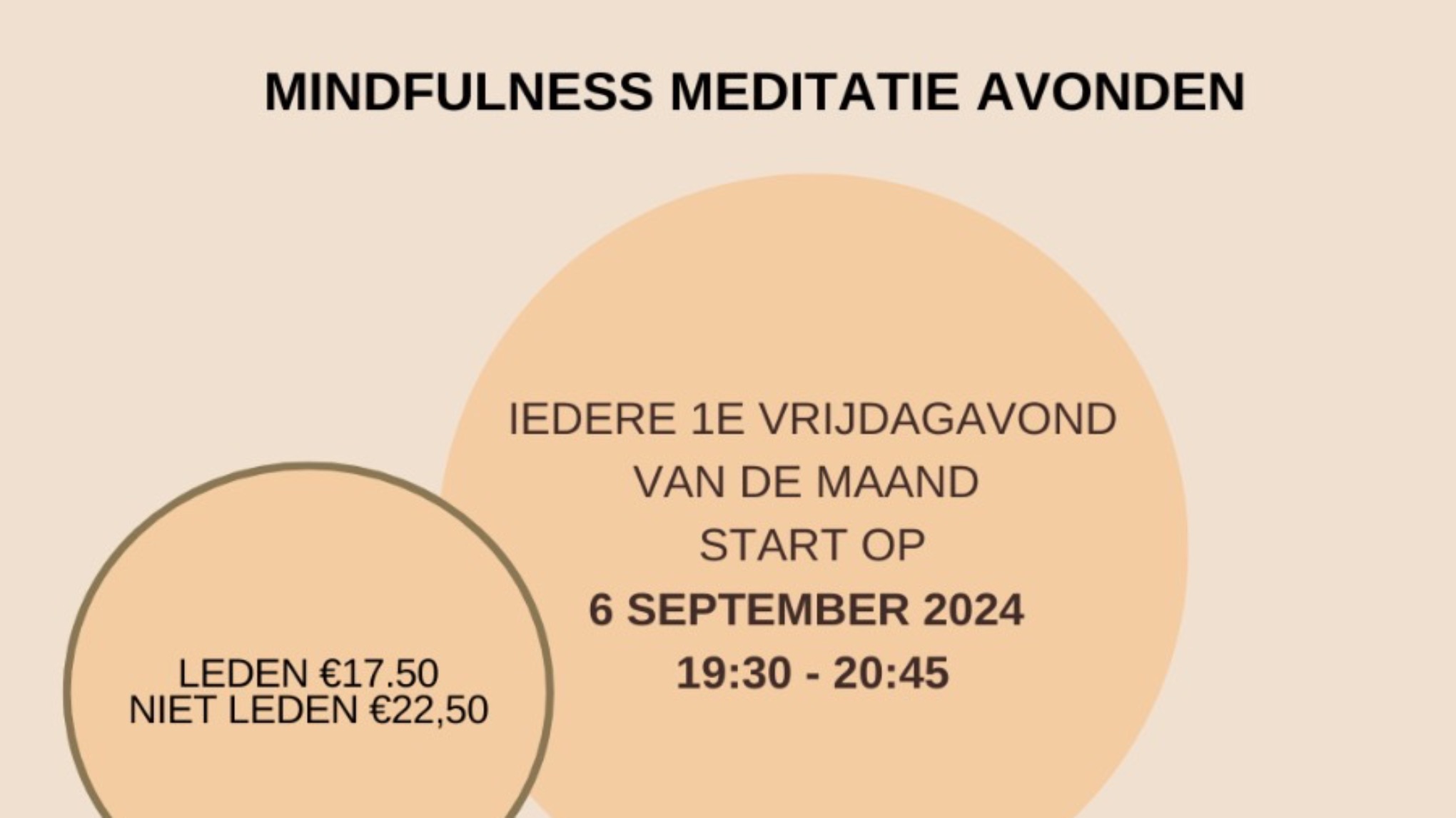 Mindfulness meditatieavond