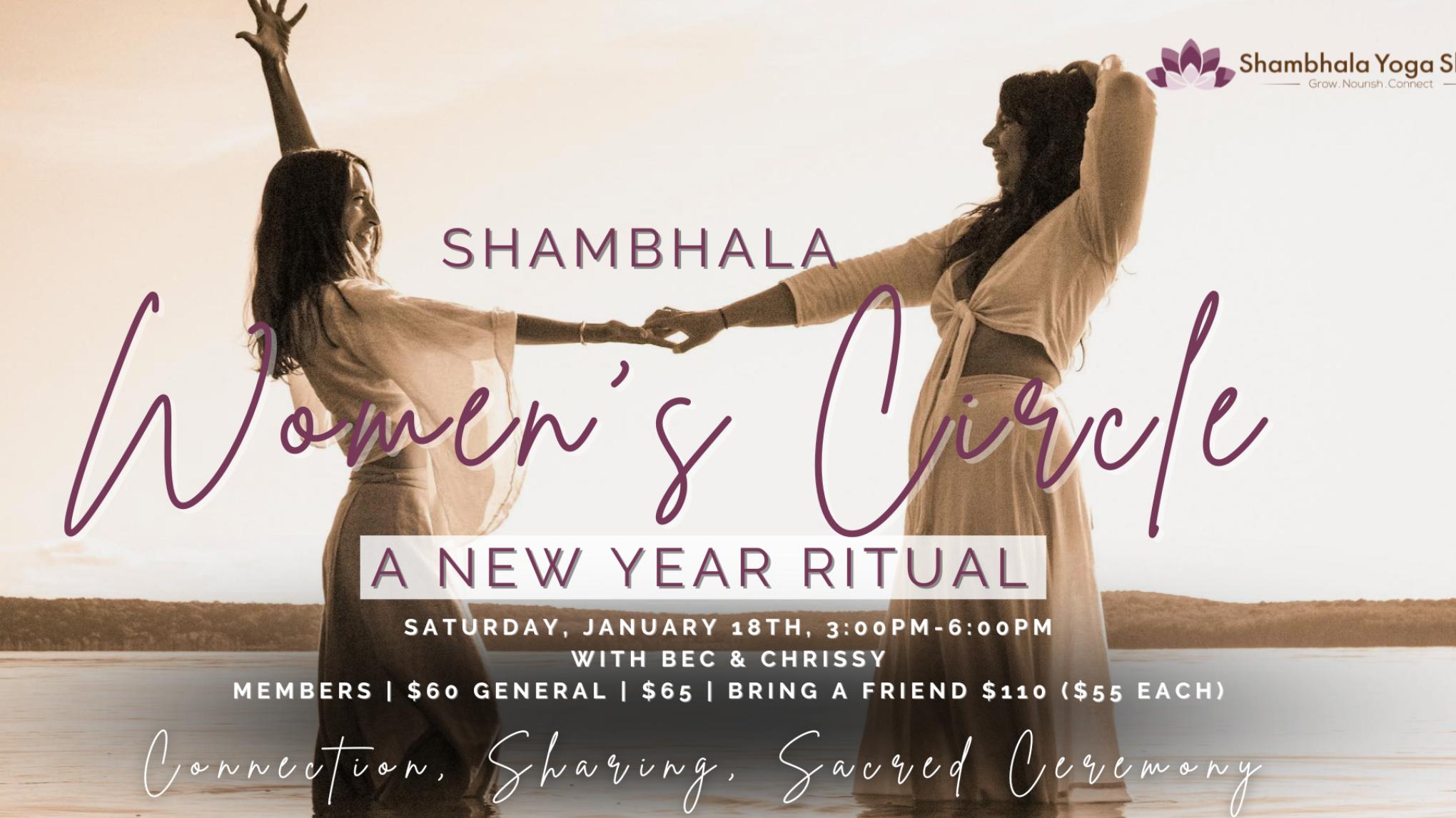 Shambhala Women’s Circle - A New Year Ritual