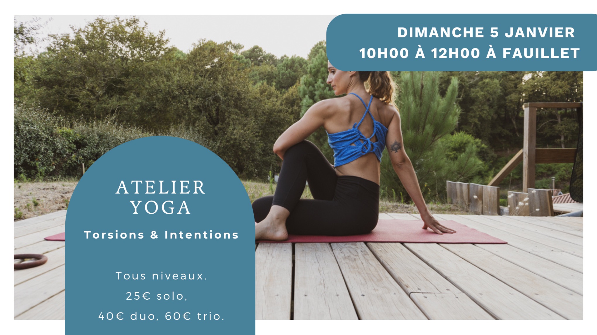 Atelier Yoga : Torsions et Intentions 👁