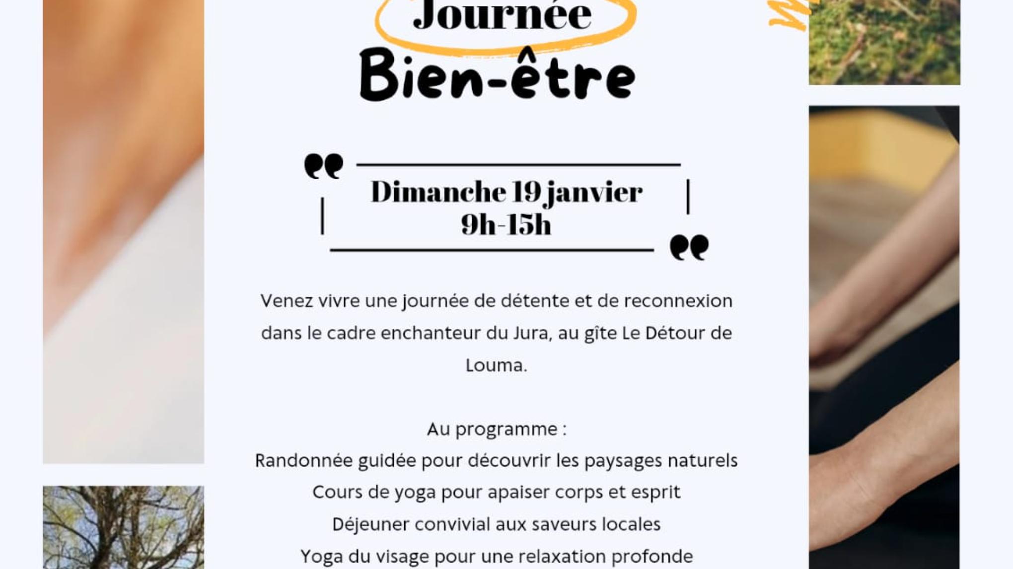 Journée bien-être au Détour de Louma