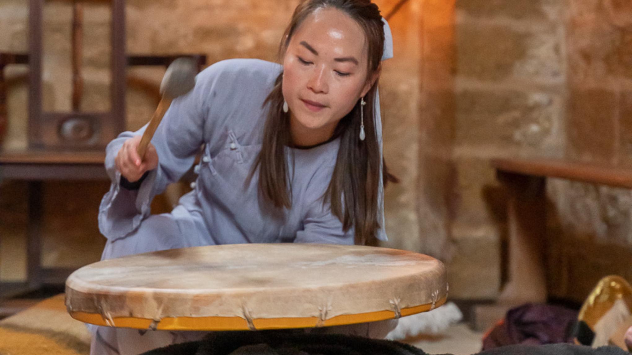 Massage Sonore à la chapelle du château Saint-Pierre de Mejans